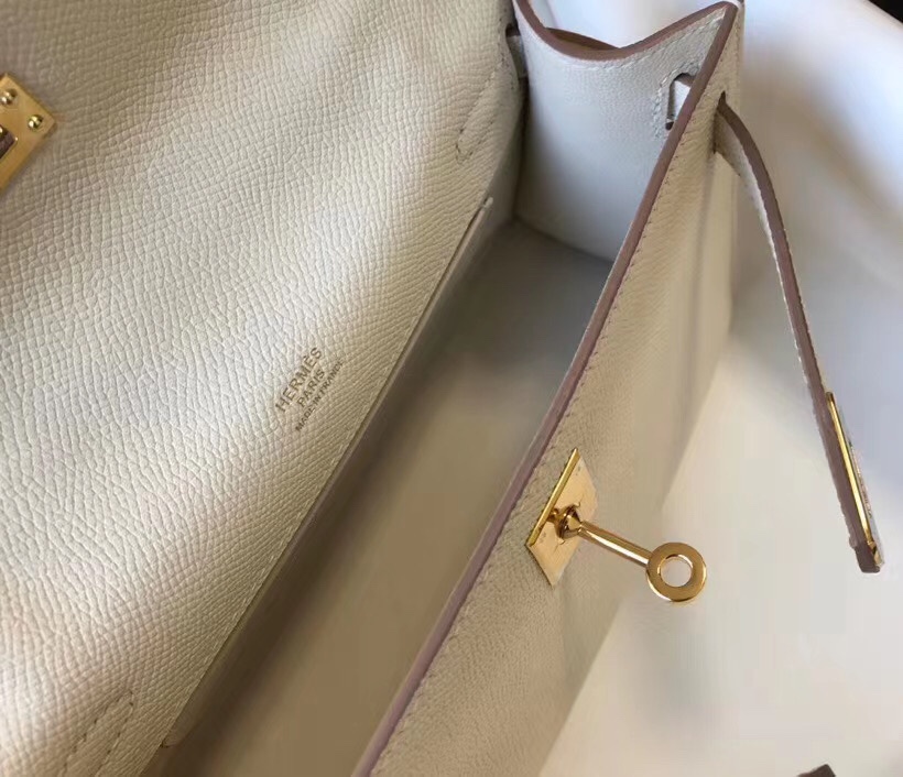 H**mes mini kelly pochette-epsom leather-22cm