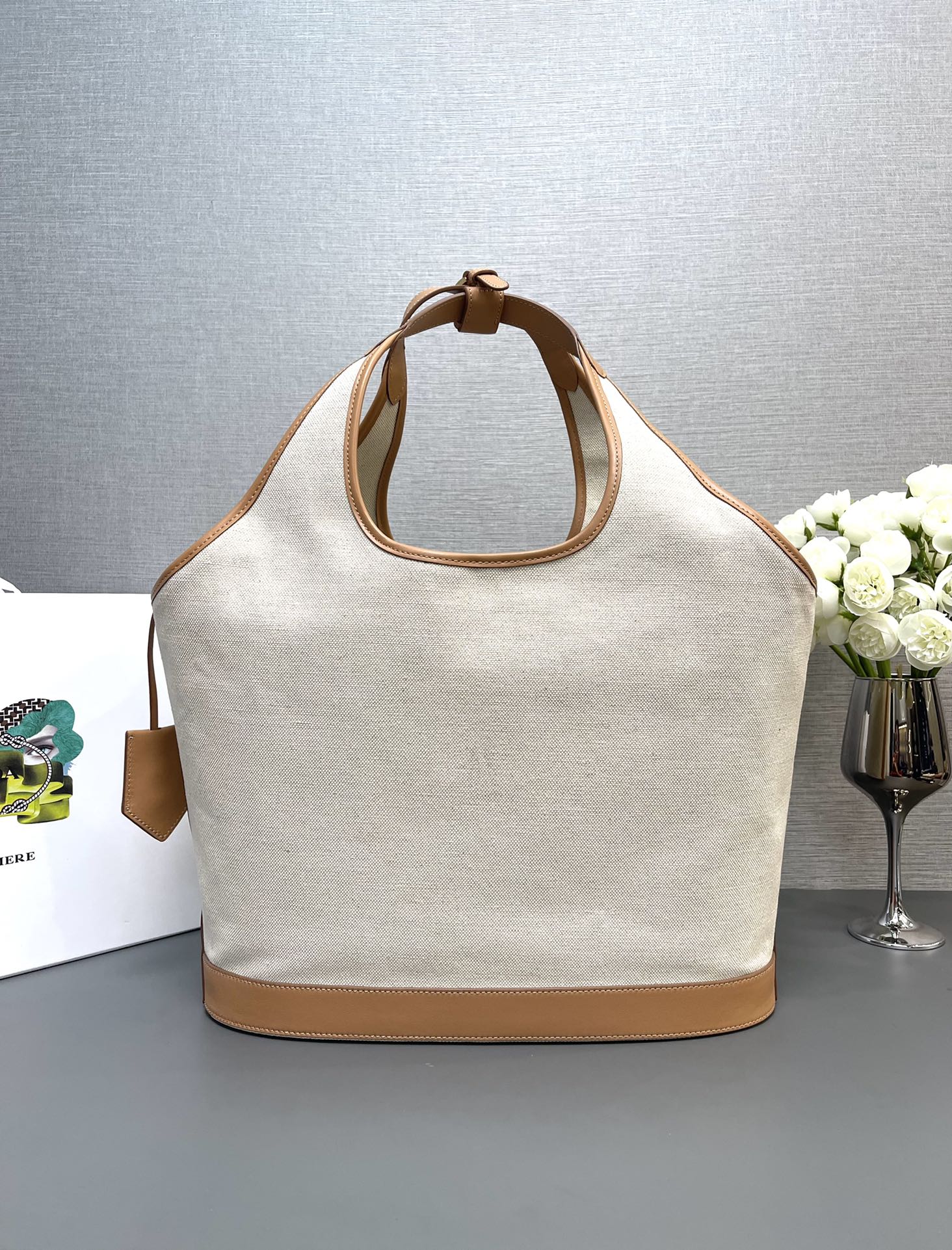 Pra*a 1bg472 tote bag-37.5X30X13cm