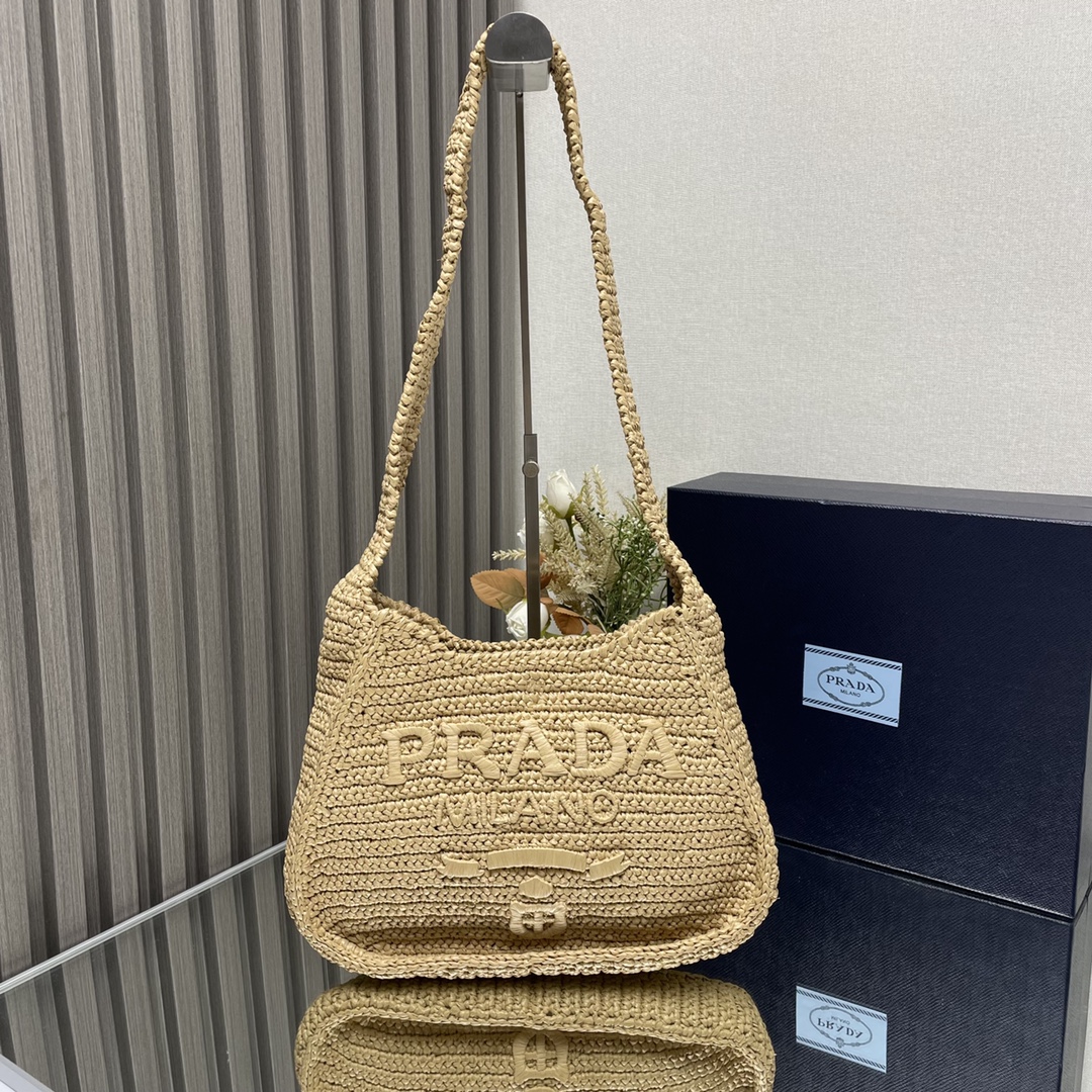 Pra*a 1bc186 tote bag-33×22×6cm