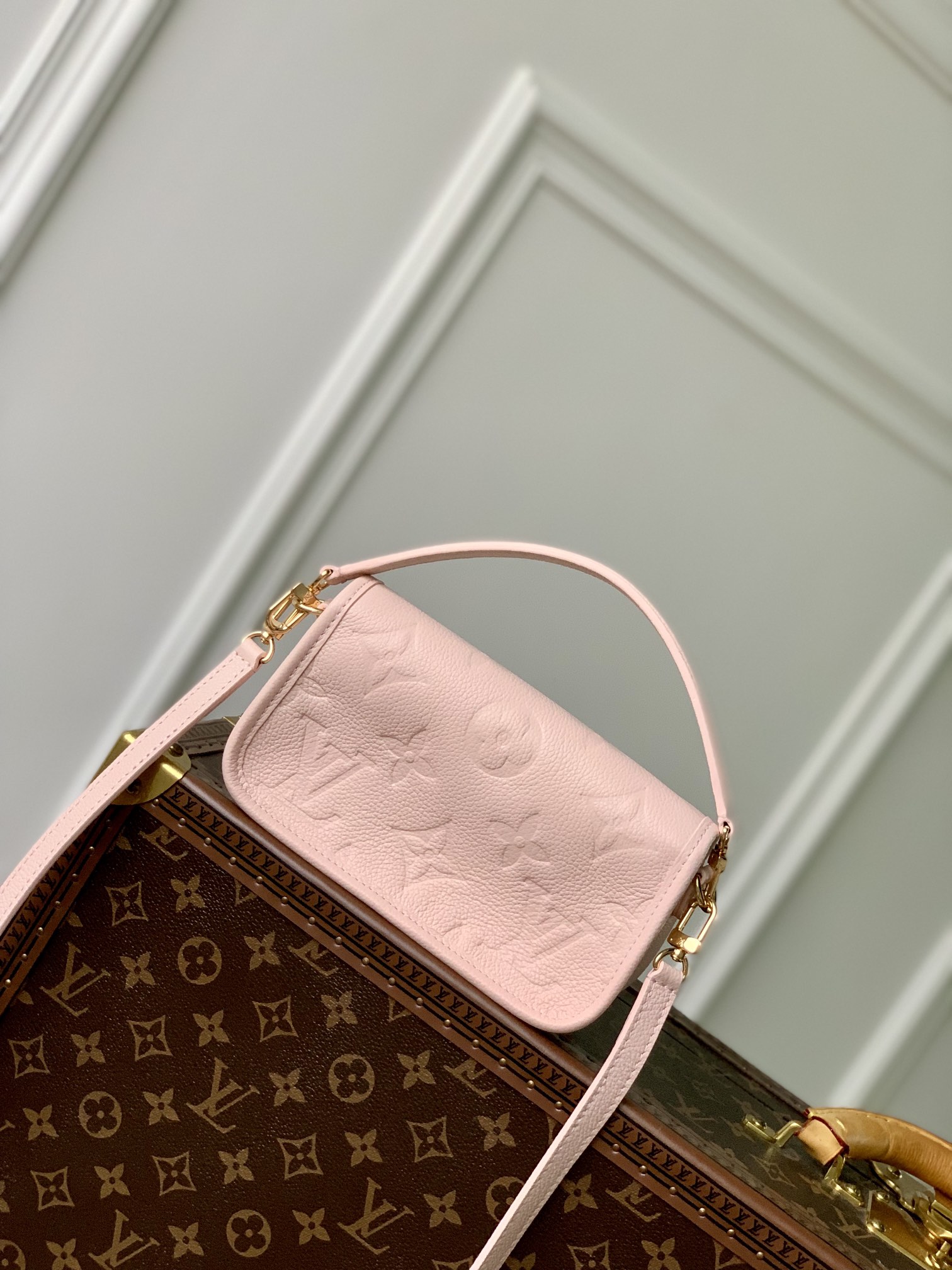 l0*is V*t0n nano diane handbags-m83566-19*10.5*6cm