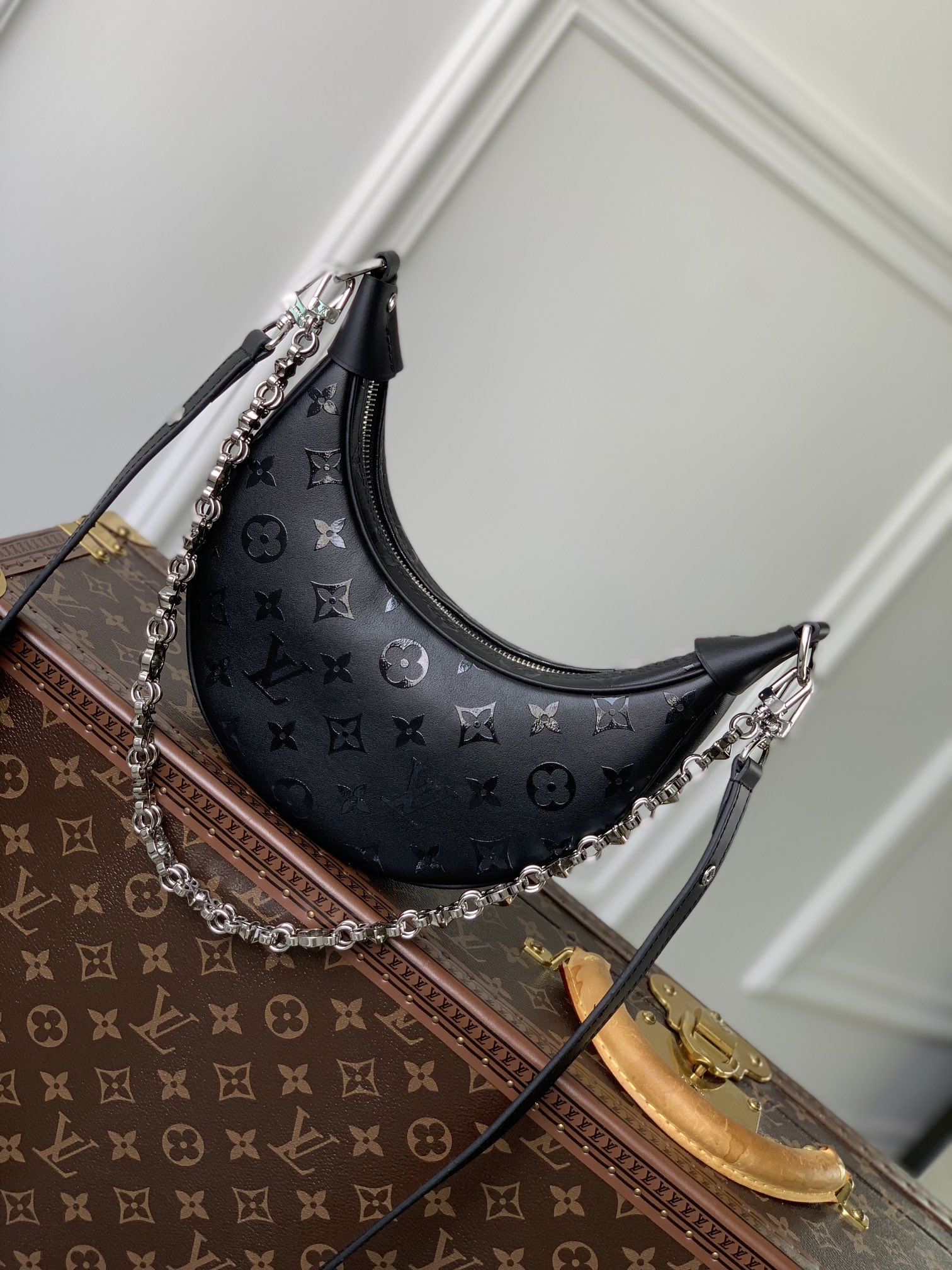 l0*is V*t0n loop handbags-m11267-23*13*6cm