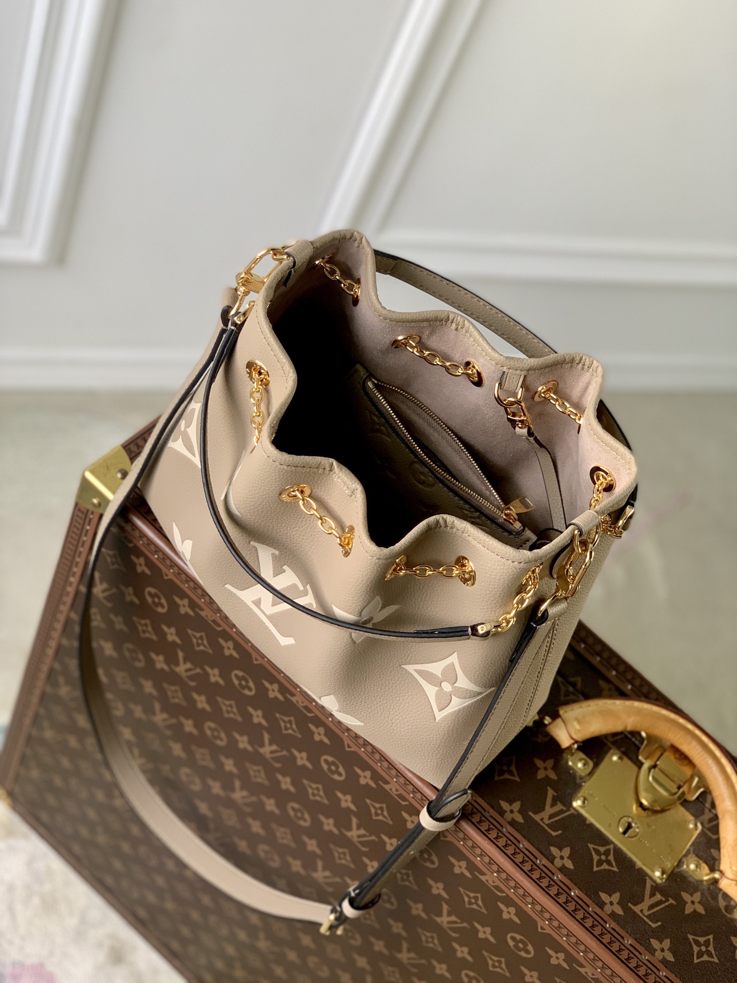 l0*is V*t0n summer bundle handbag-28.0 x 20.0 x 11.5cm