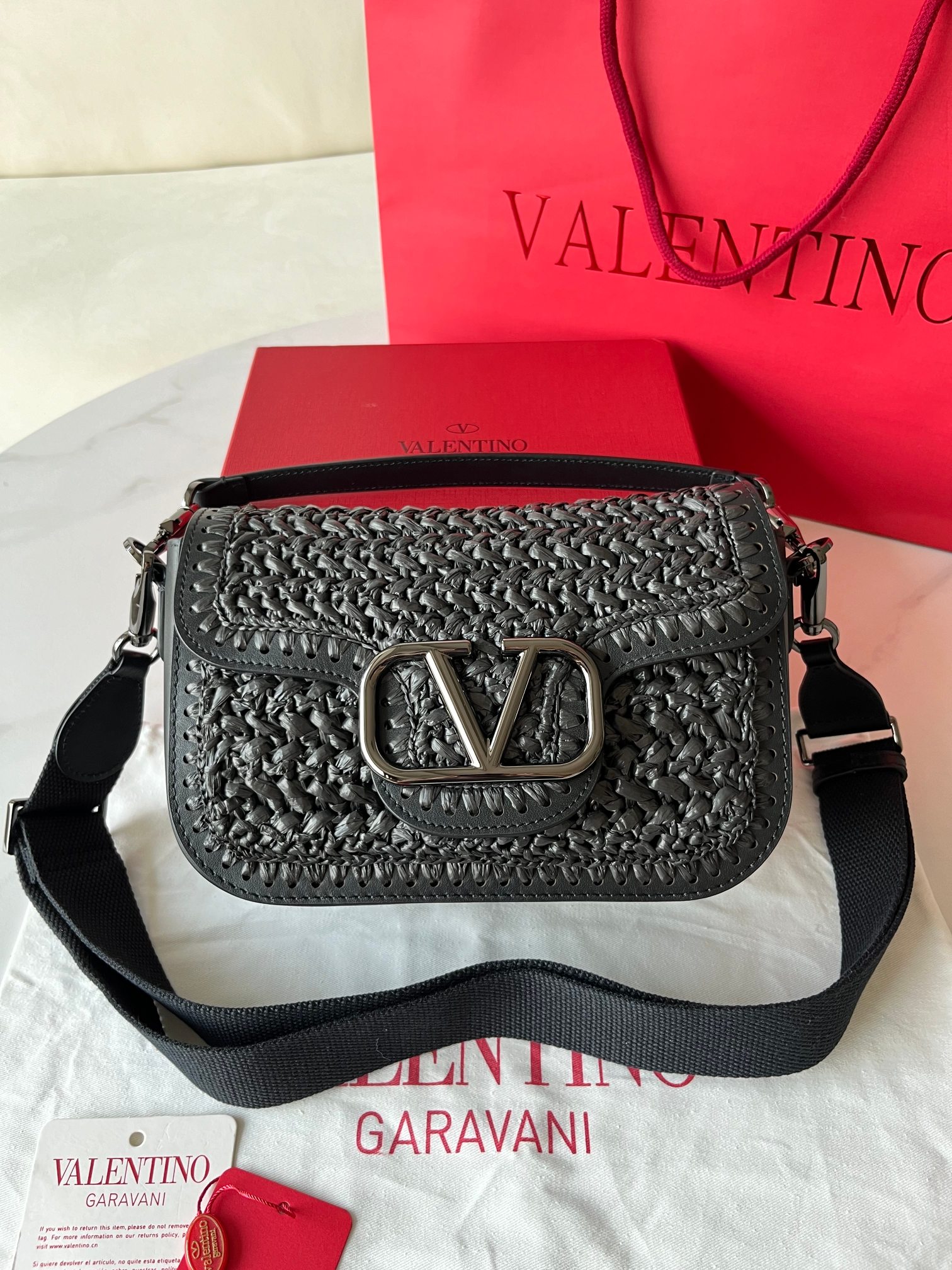 Va1e*ntin0 garavani alltime bags-23.5*18*8cm