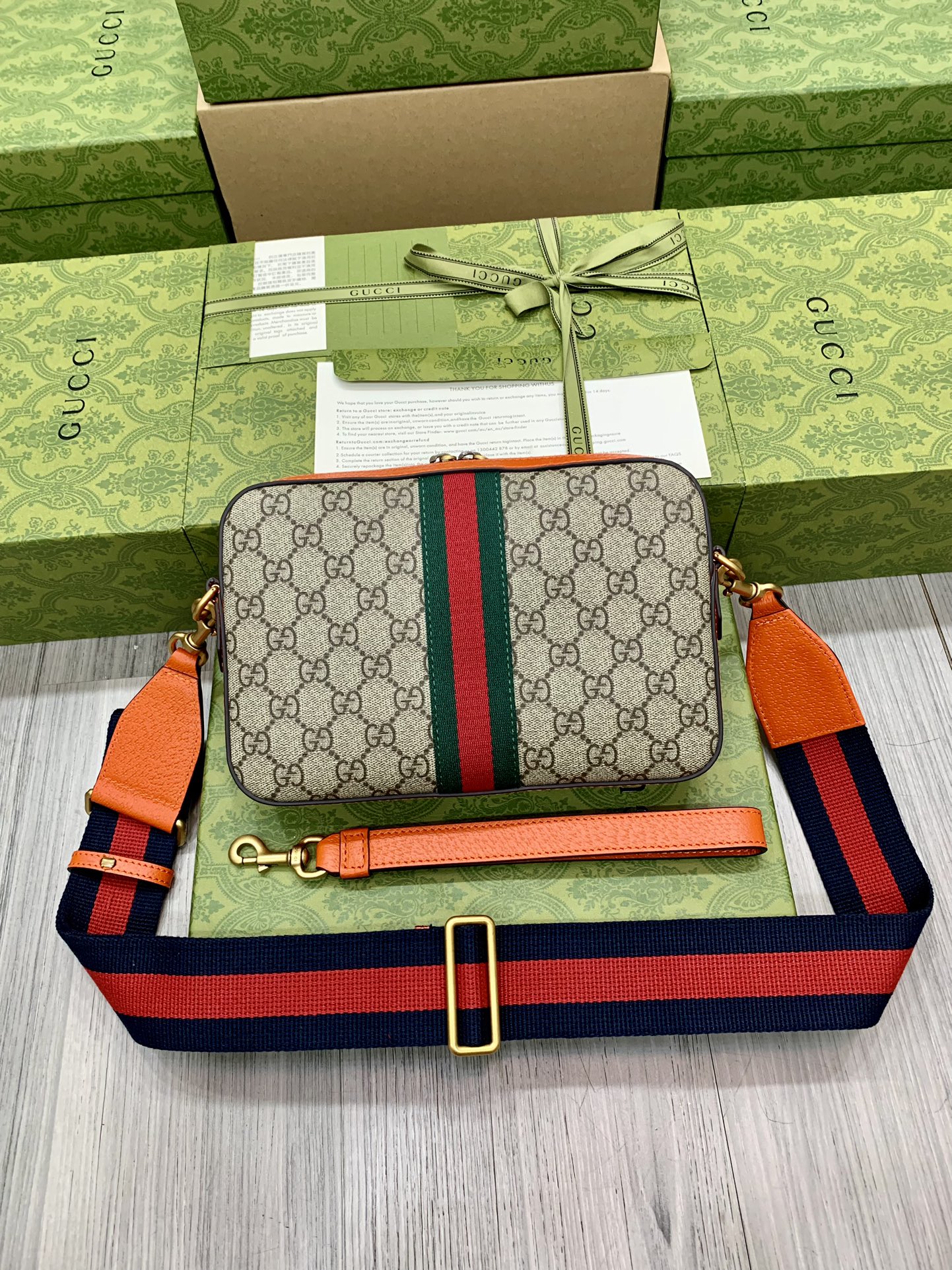 G*u*i ophidia bag-23.5x 16 x 4.5cm