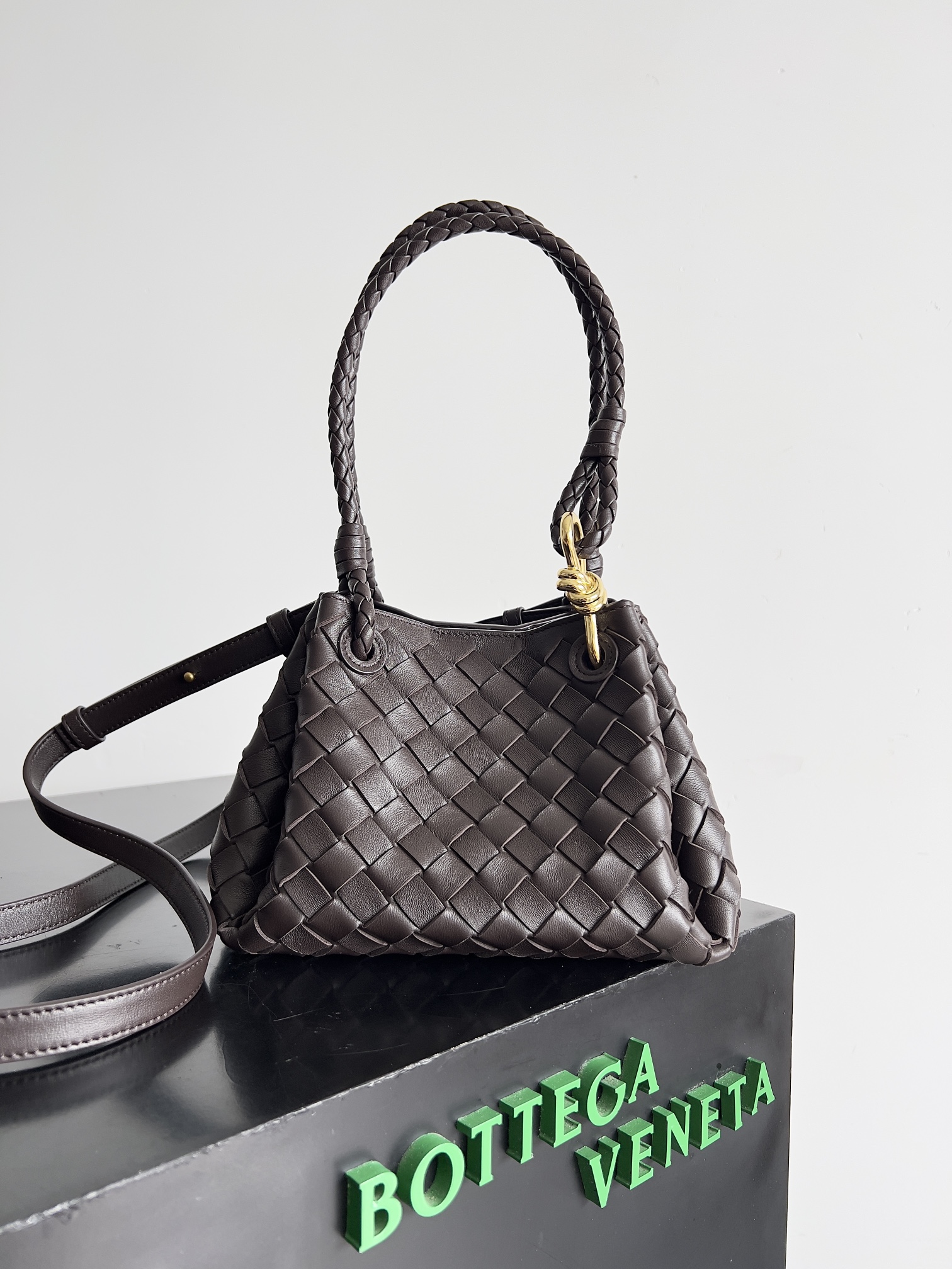 b0tte*a Ven*ta andiamo parachute tote-21*17*16.5cm