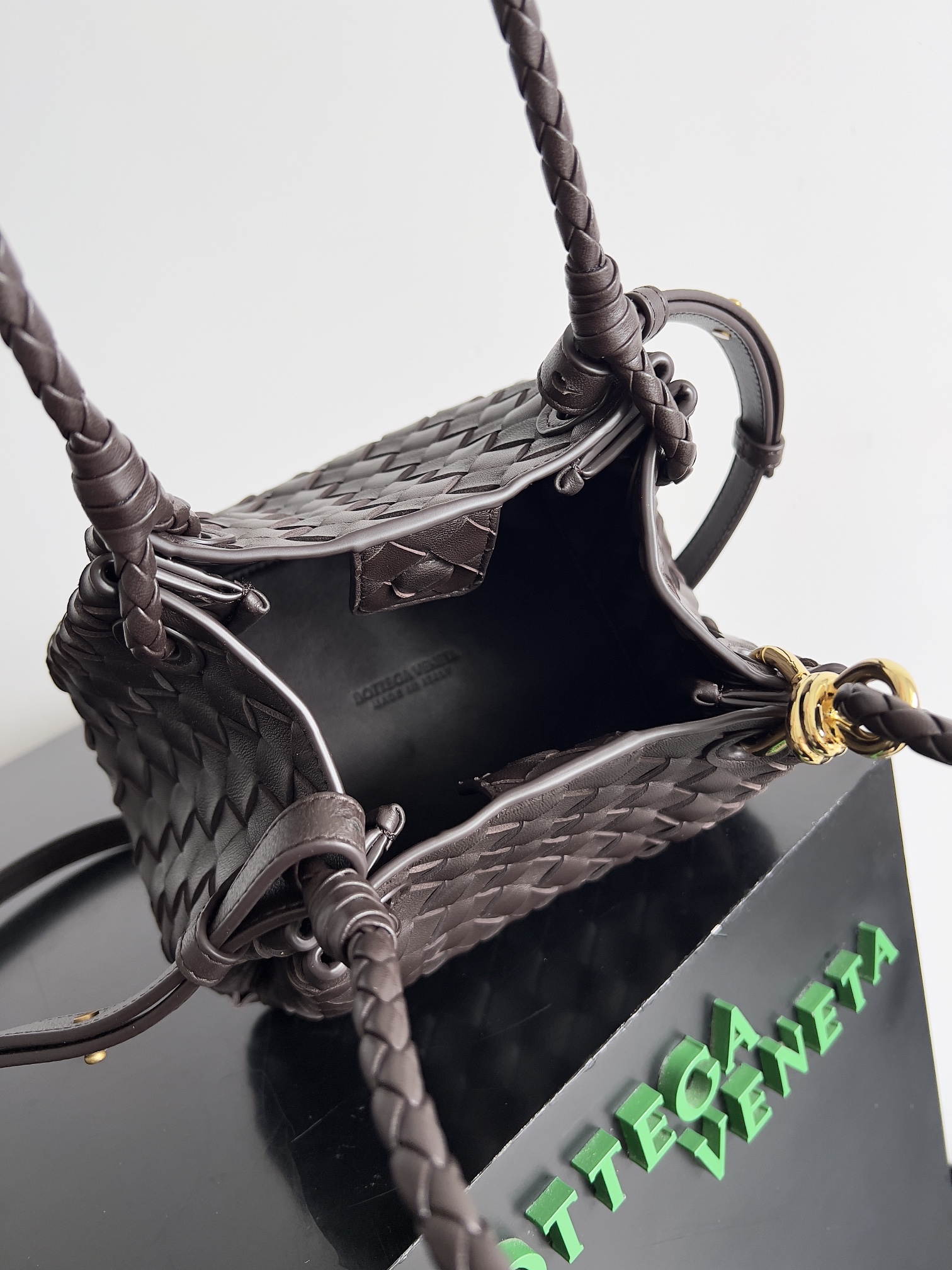 b0tte*a Ven*ta andiamo parachute tote-21*17*16.5cm