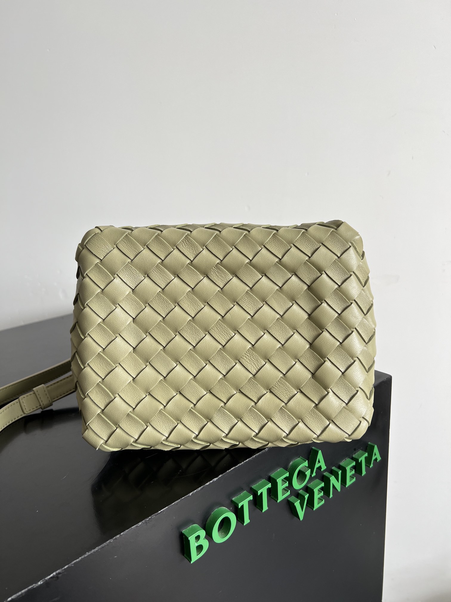 b0tte*a Ven*ta andiamo parachute tote-21*17*16.5cm