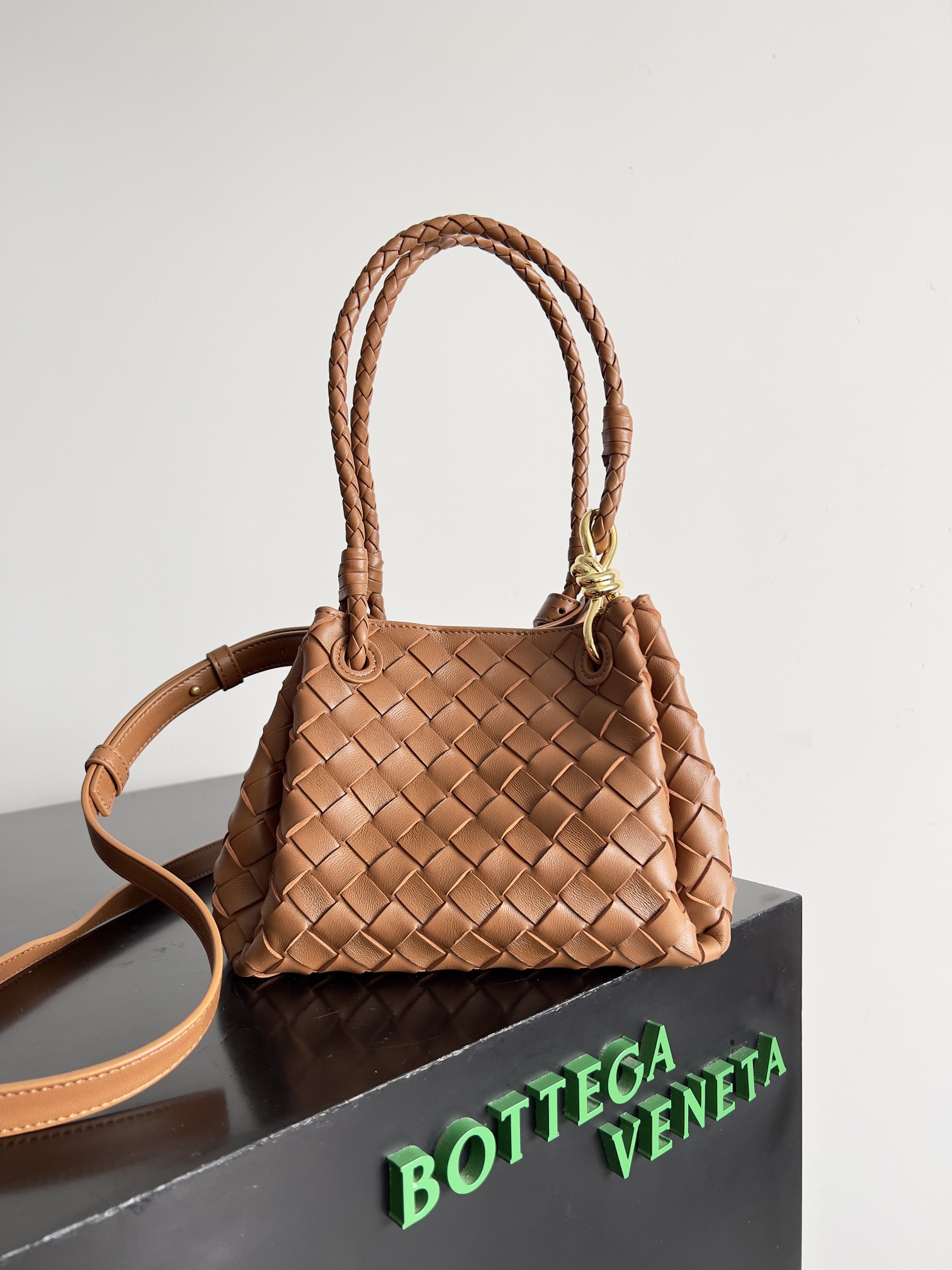 b0tte*a Ven*ta andiamo parachute tote-21*17*16.5cm