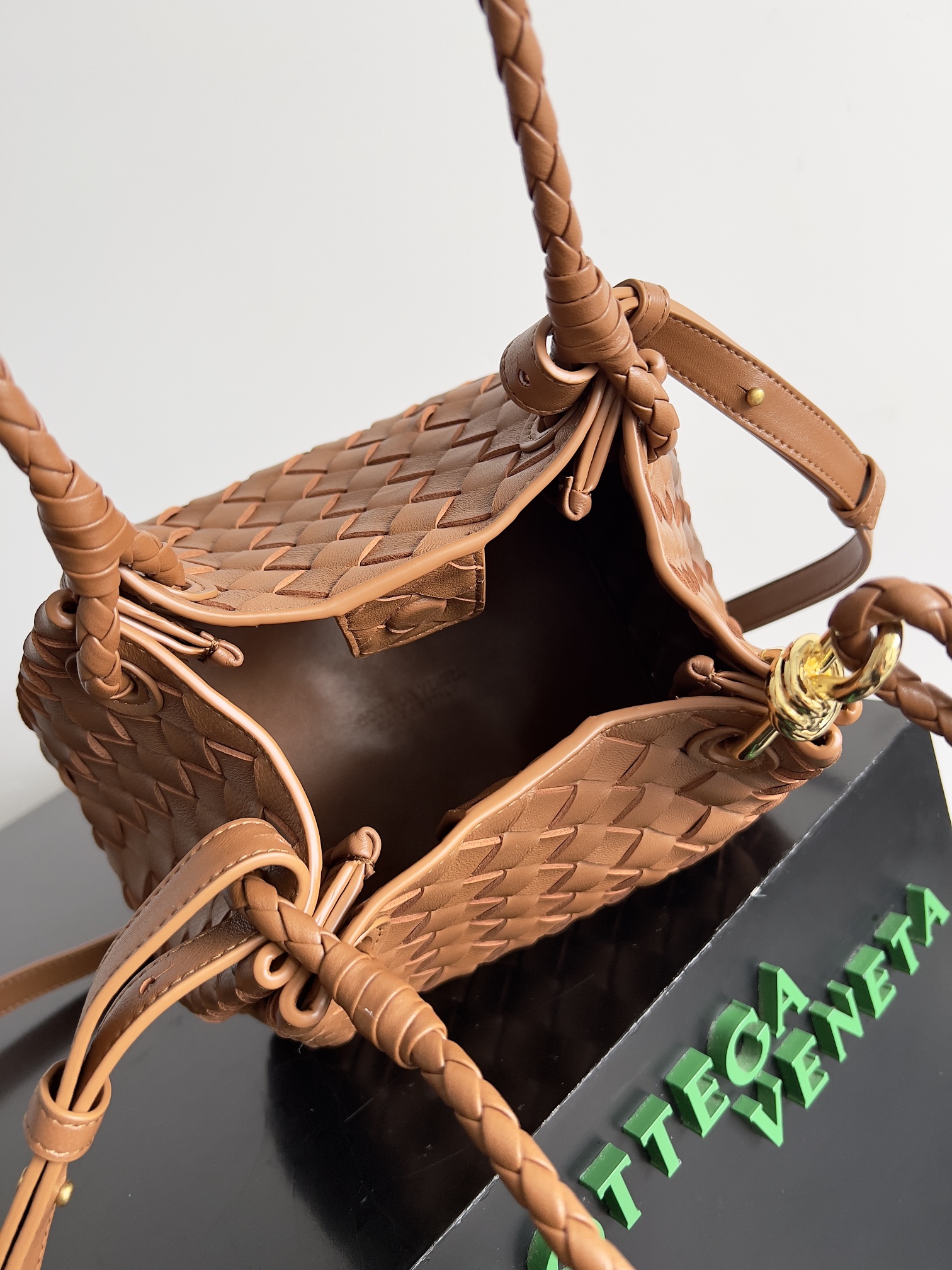 b0tte*a Ven*ta andiamo parachute tote-21*17*16.5cm