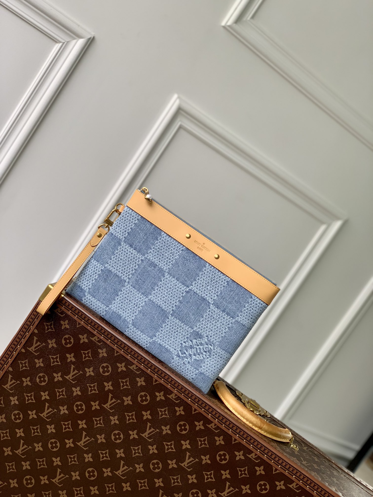 l0*is V*t0n pochette to go pouch-m82313-30*21.5 *1cm