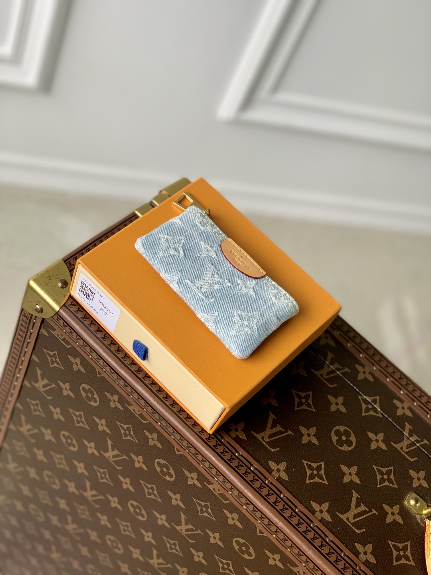 l0*is V*t0n wallet-m82961-12 x 7 x 1.5cm