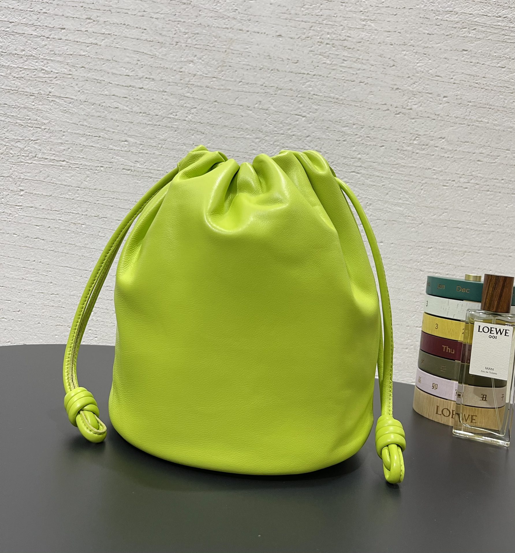 L0ew* mini flamenco purse bag-32*17*24cm