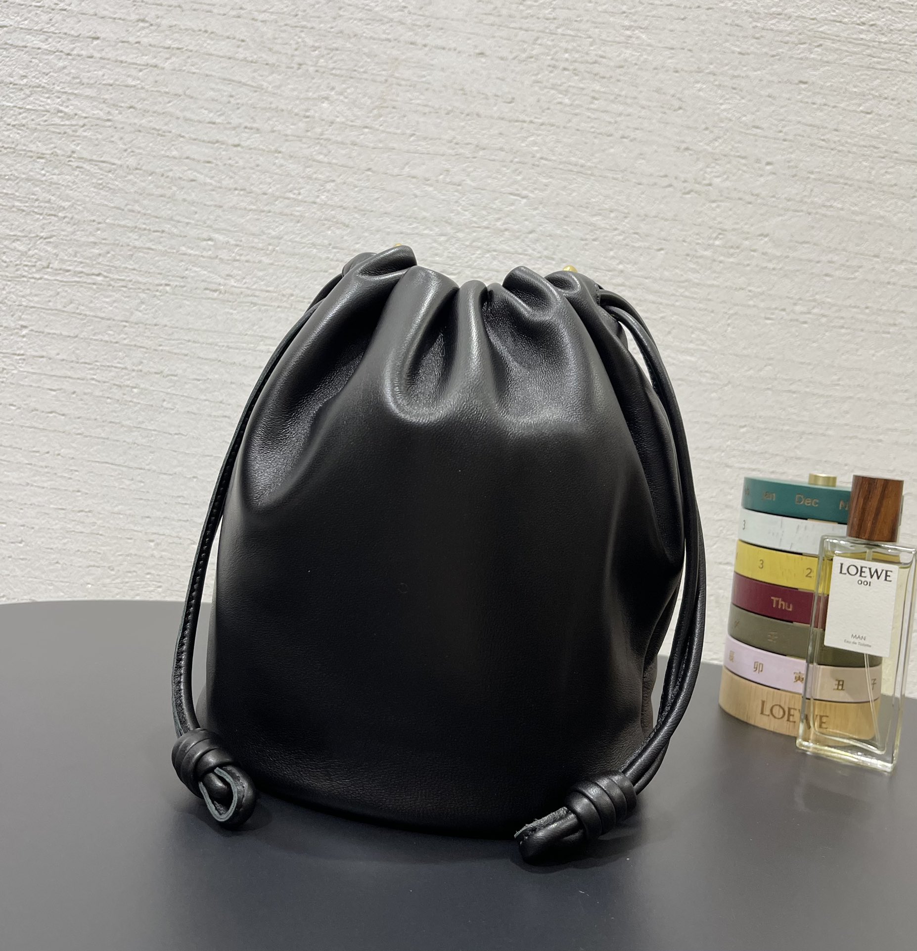 L0ew* mini flamenco purse bag-32*17*24cm