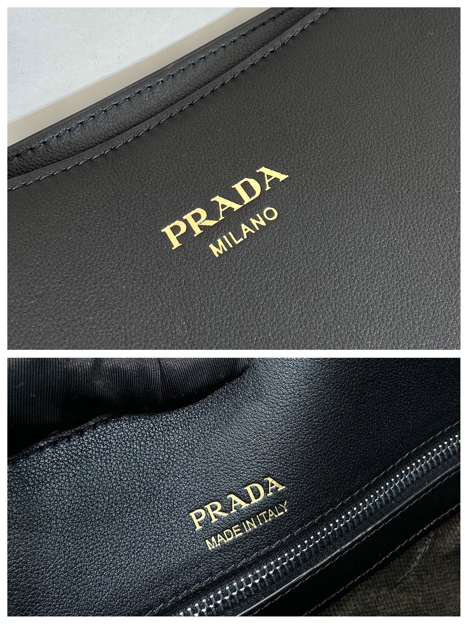 Pra*a 2vg122 tote bag-38*42*17cm