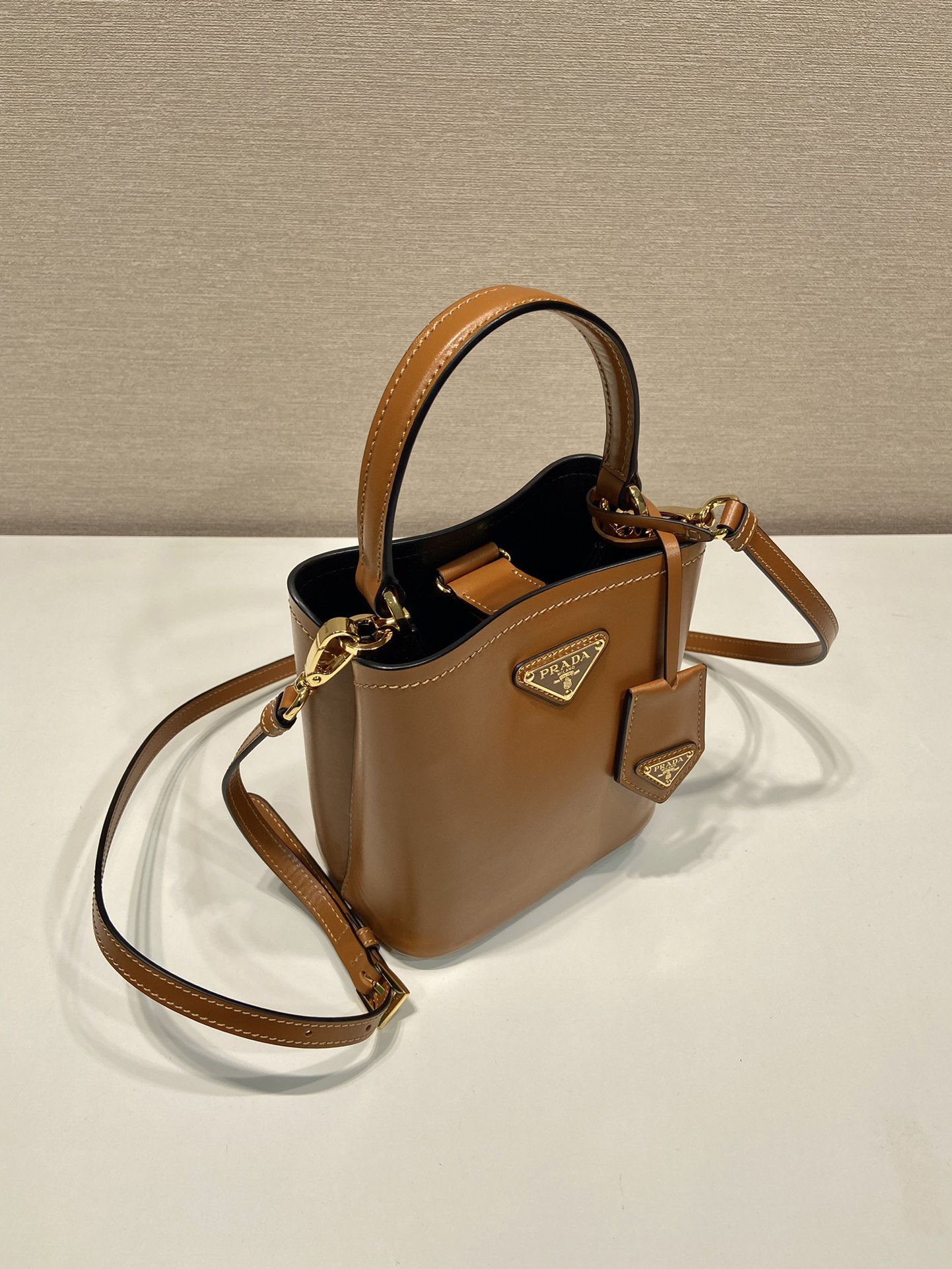 Pra*a 1ba373 tote-15*16*9.5cm