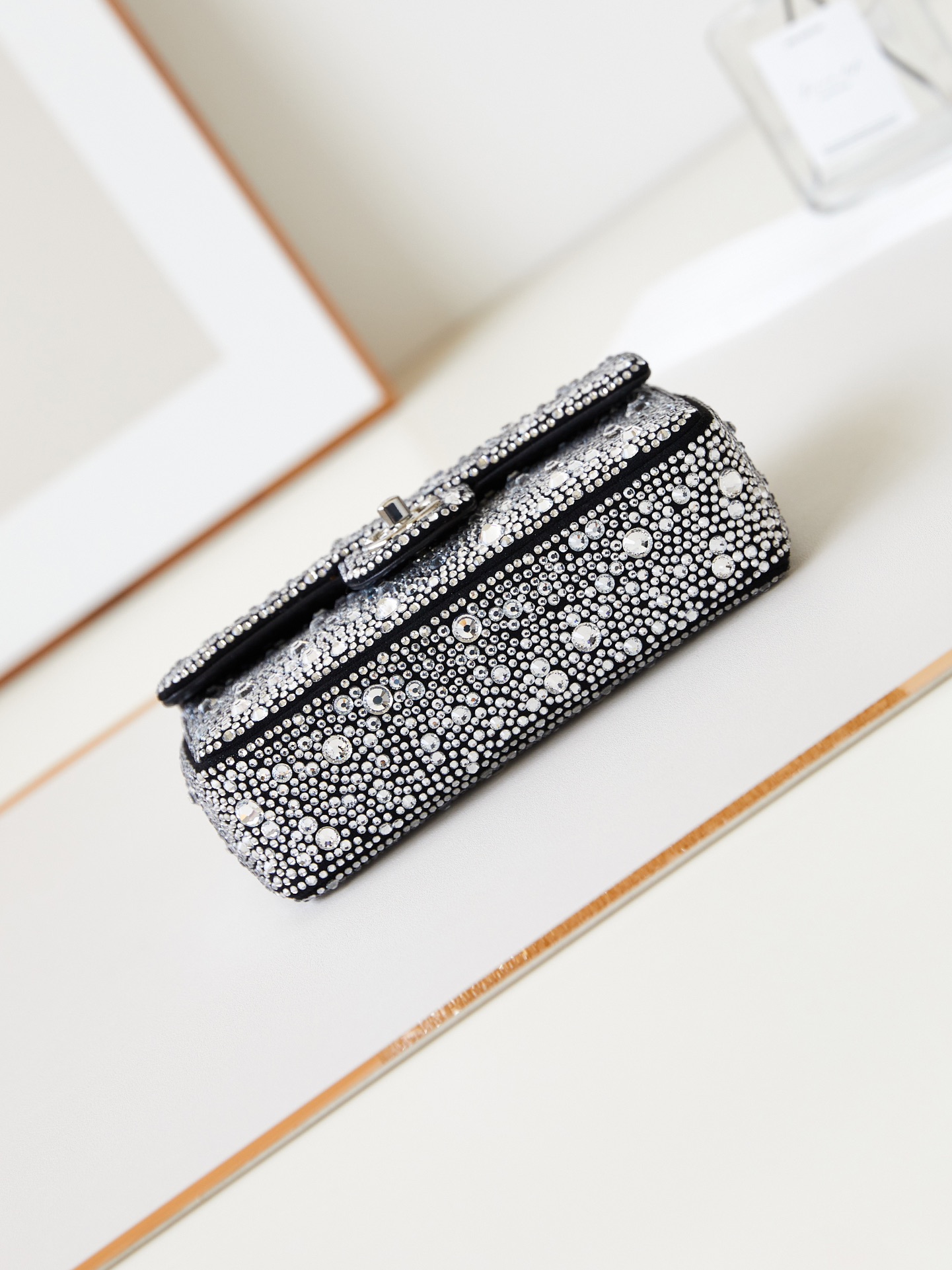 Ch@nel Flap Bag-12.5*17*5CM