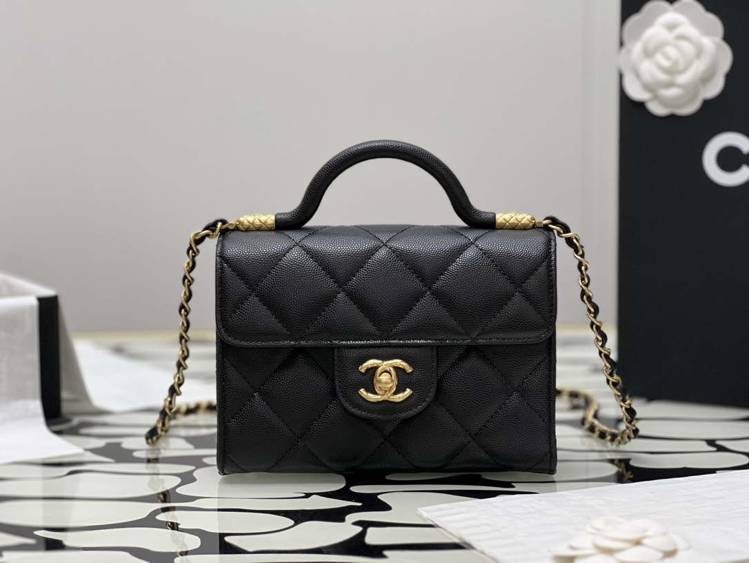 Ch@nel Flap Bag-18*13*8CM