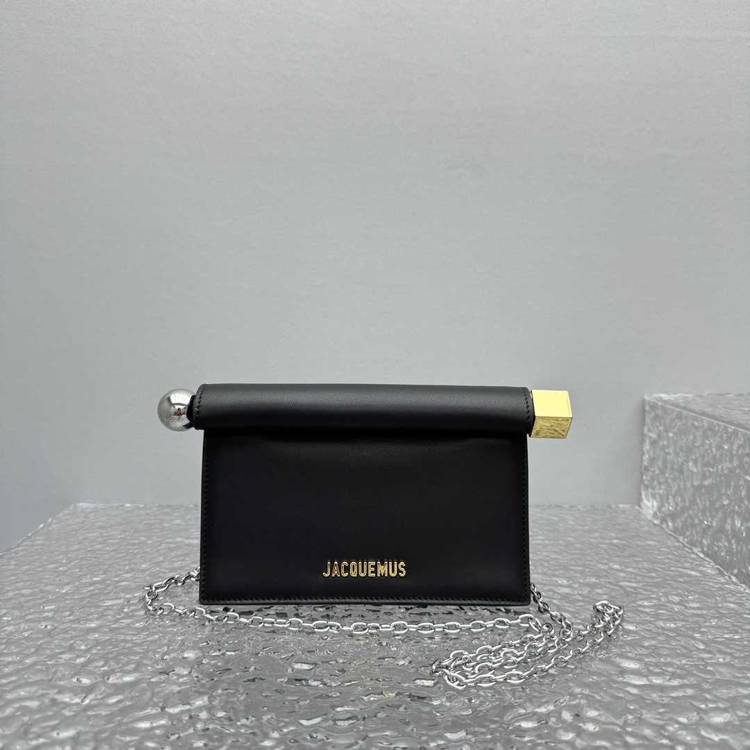 Ja*qvemvs pochette rond bag-20*7*14cm