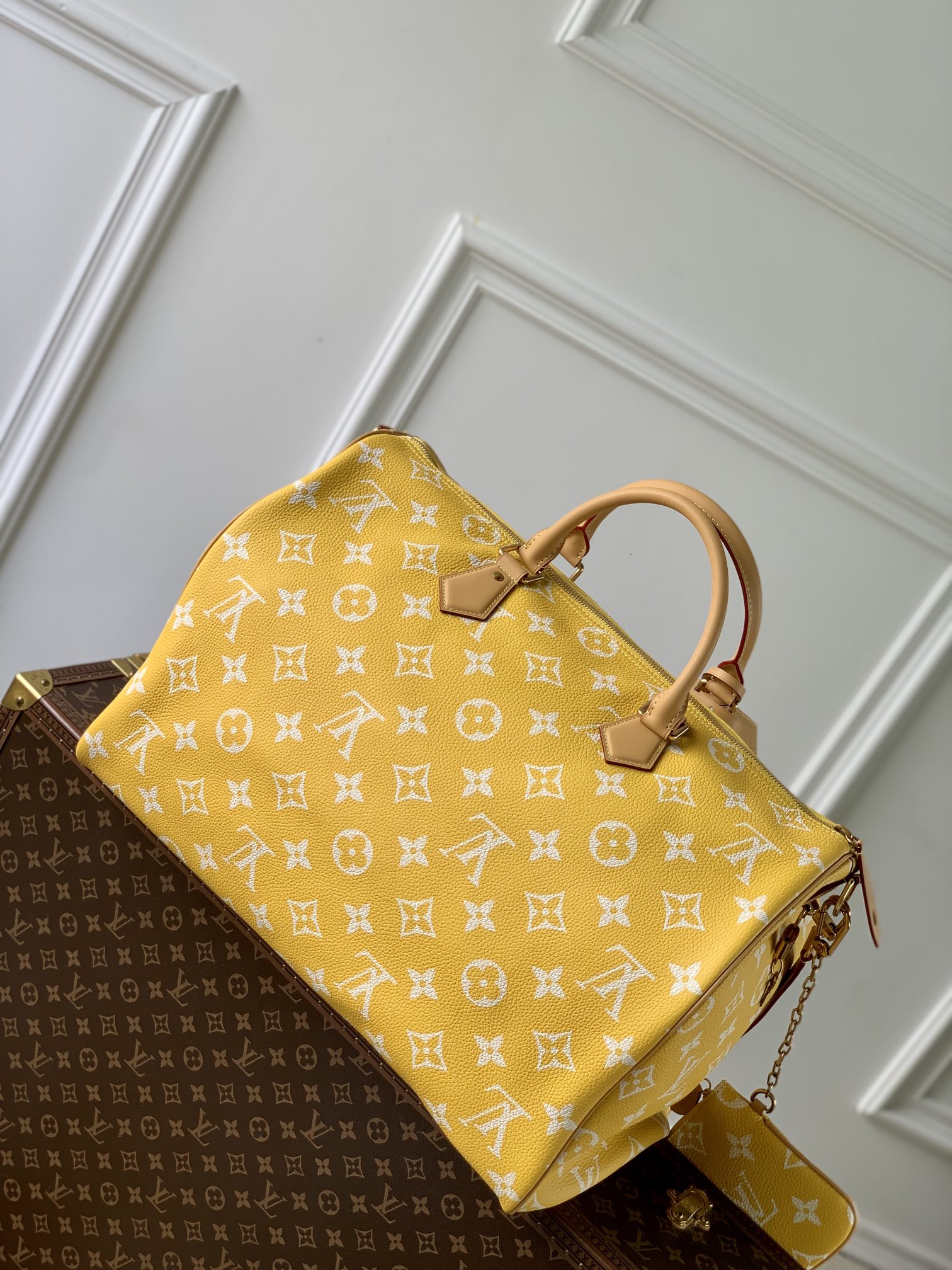 l0*is V*t0n speedy p9 bandoulière 50 monogram leather -50x32x29cm