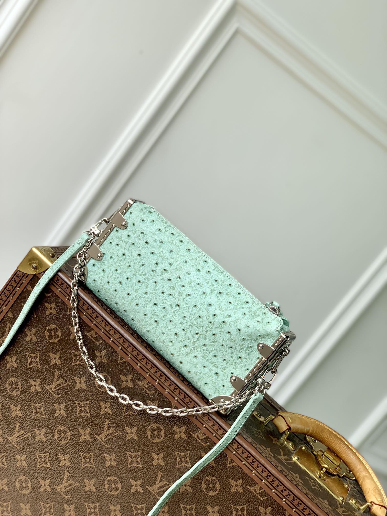 l0*is V*t0n slim trunk--m25445-23 x 12 x 4cm