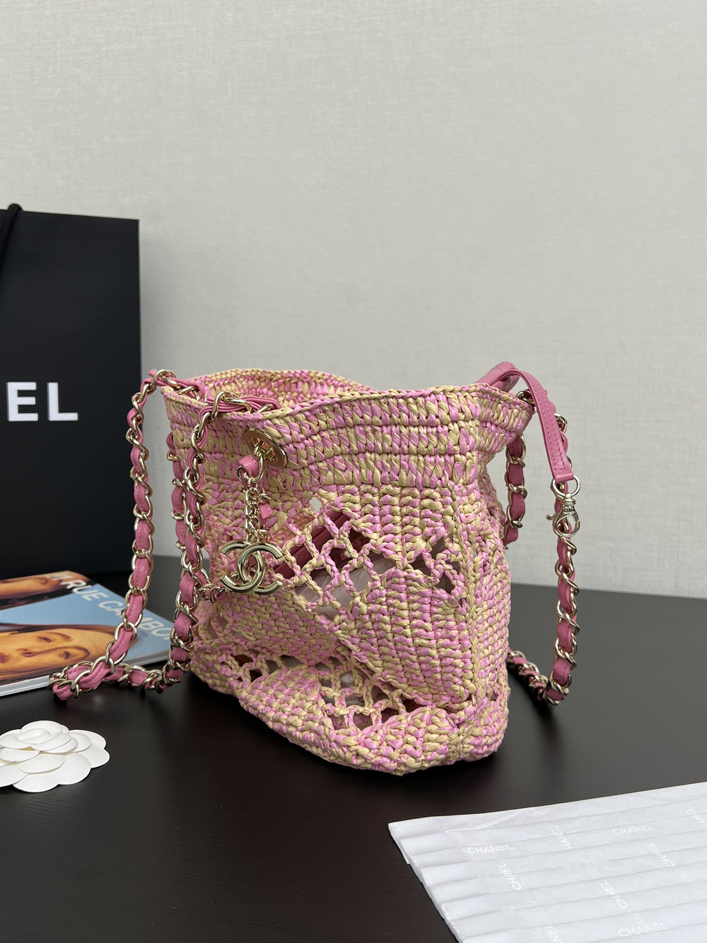 Ch@nel Coco Beach Bag-24.5*32*10CM