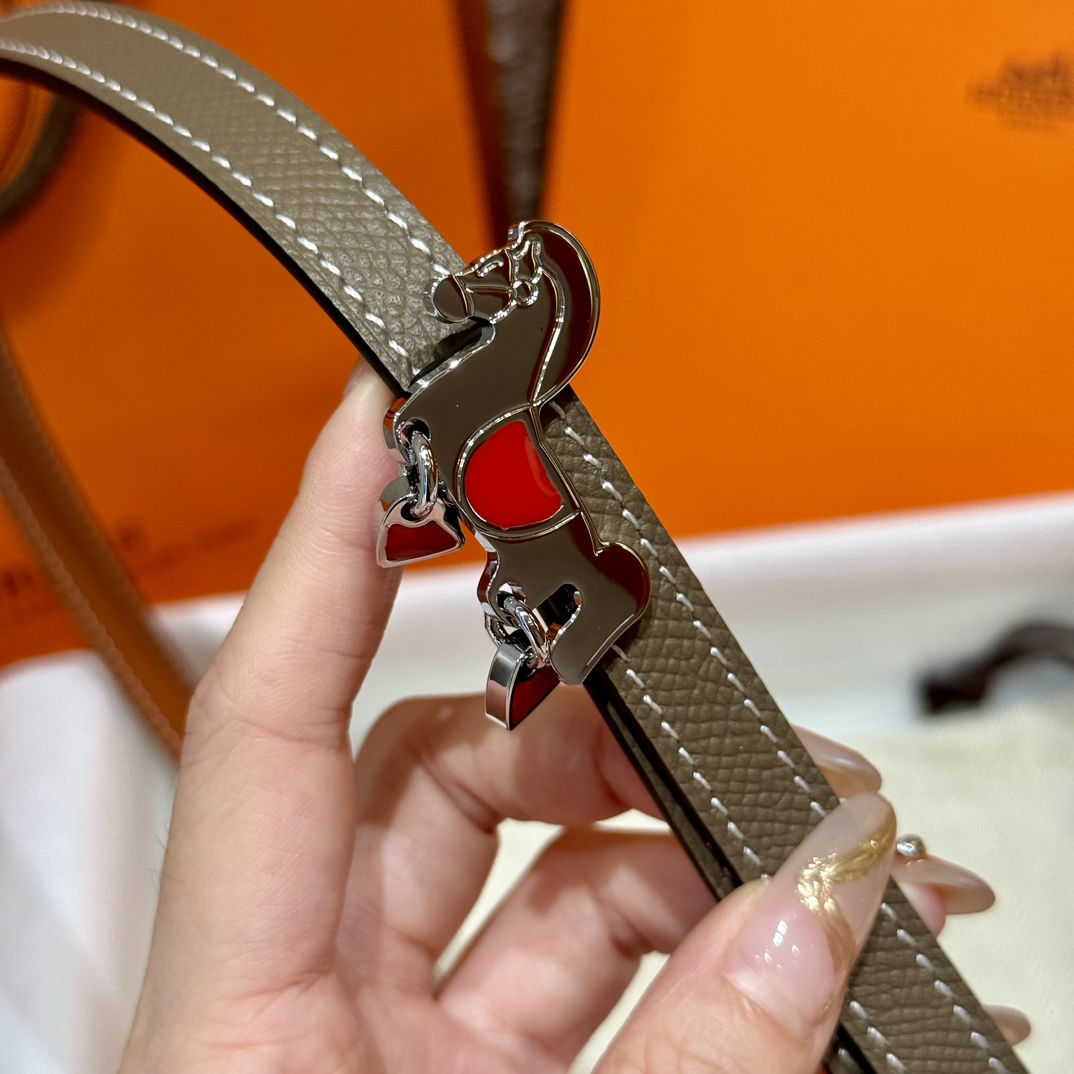 H**mes belt-1.3cm
