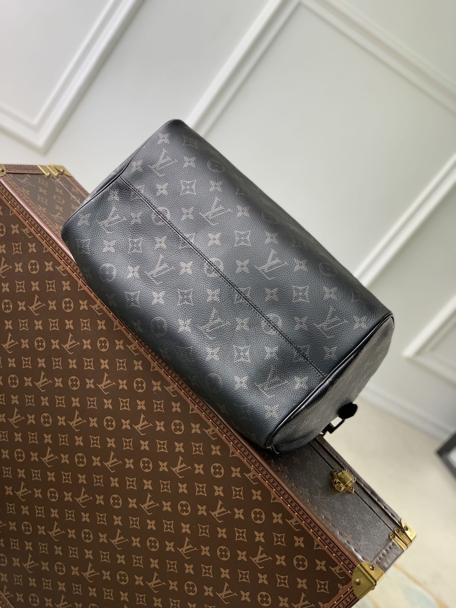 l0*is V*t0n speedy p9 bandoulière 40 monogram leather -40 x 26 x 23cm