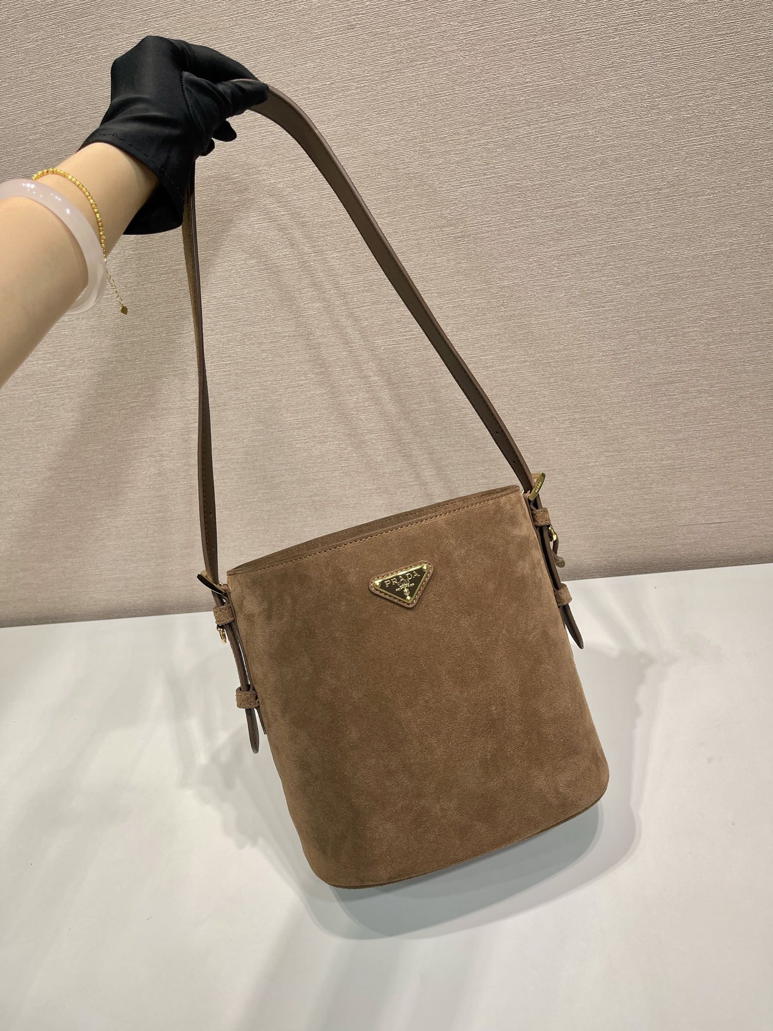 Pra*a bucket bag-1be078-22*22*13cm