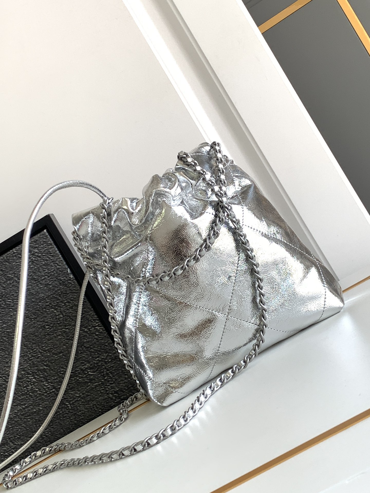 Ch@nel Mini 2024SS Handbags-19*20*6CM