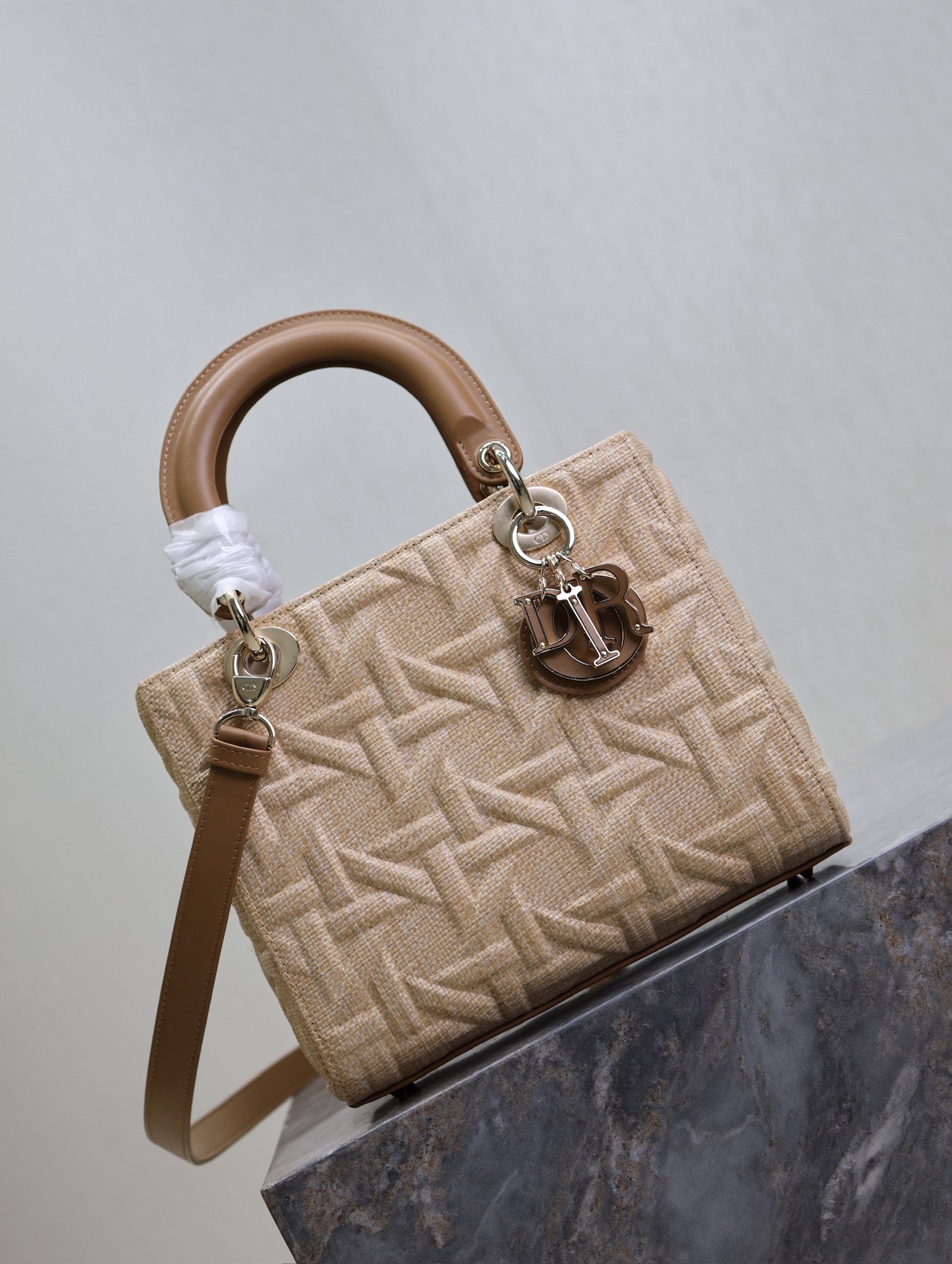lady D*or handle bag-24cm