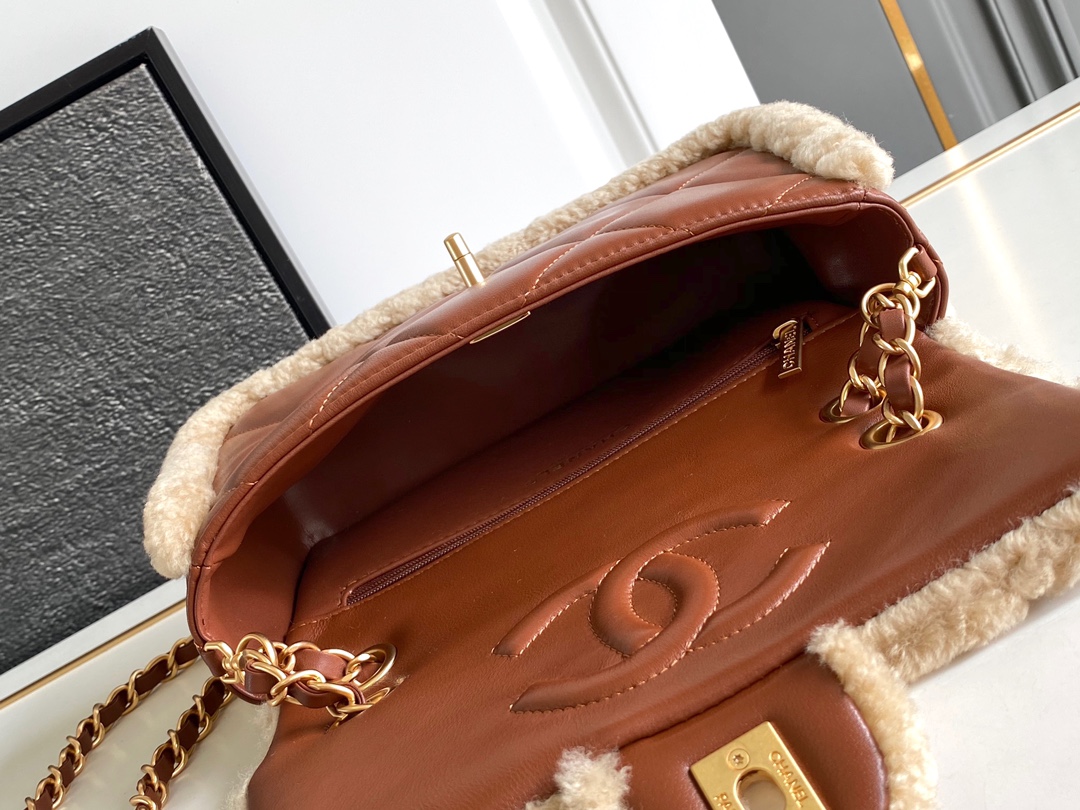 Ch@nel Flap Bag-16 x 23.5 x7.5CM