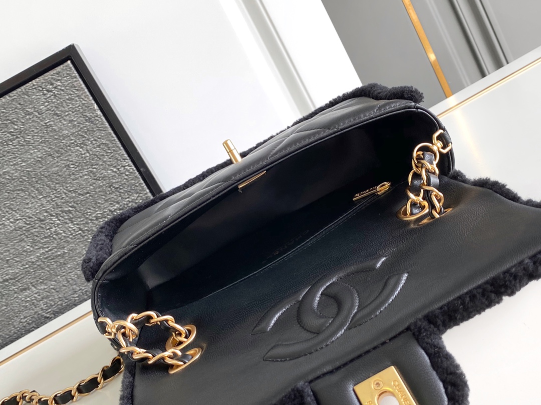 Ch@nel Flap Bag-16 x 23.5 x7.5CM