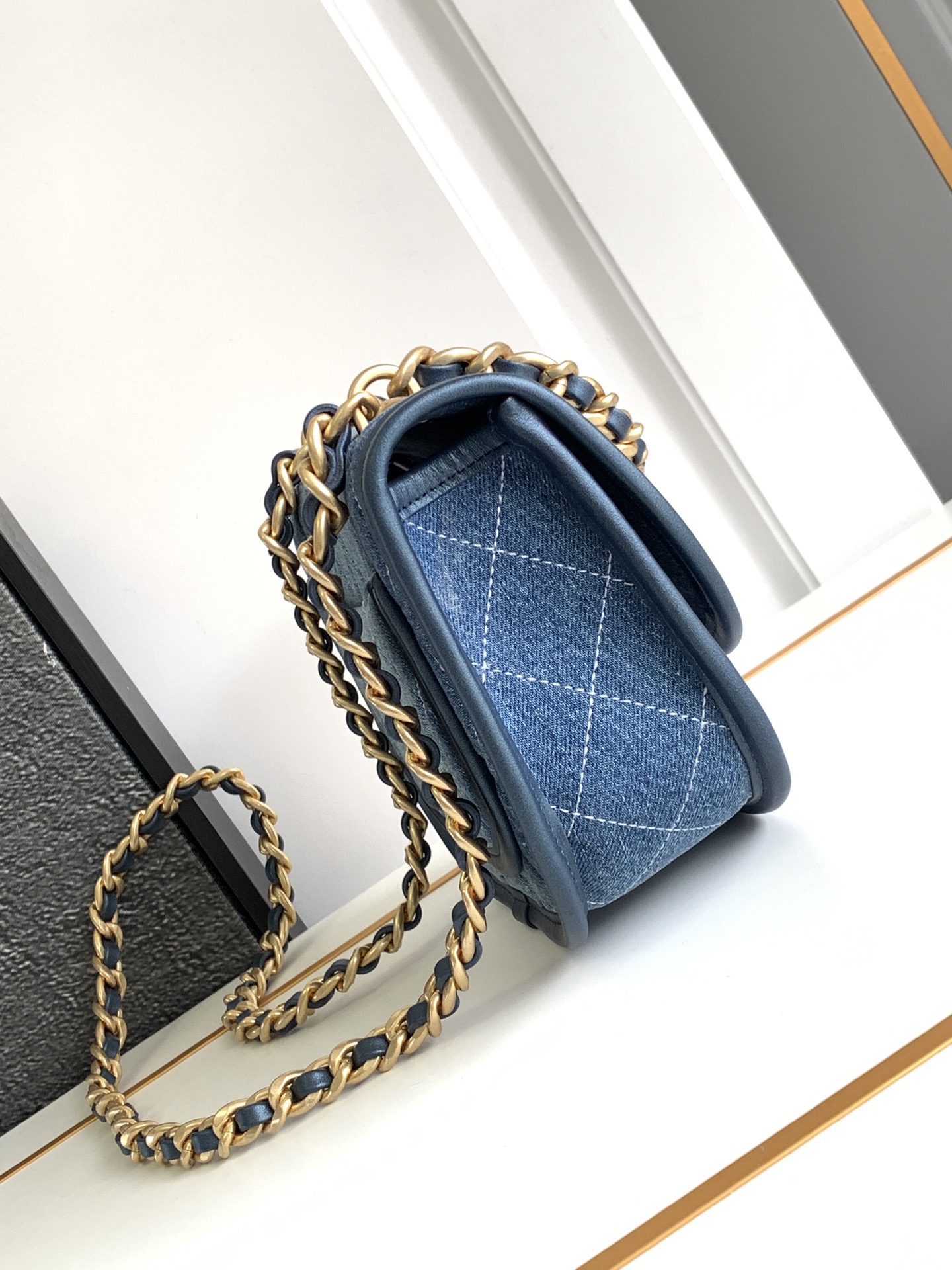 Ch@nel Saddle Bag