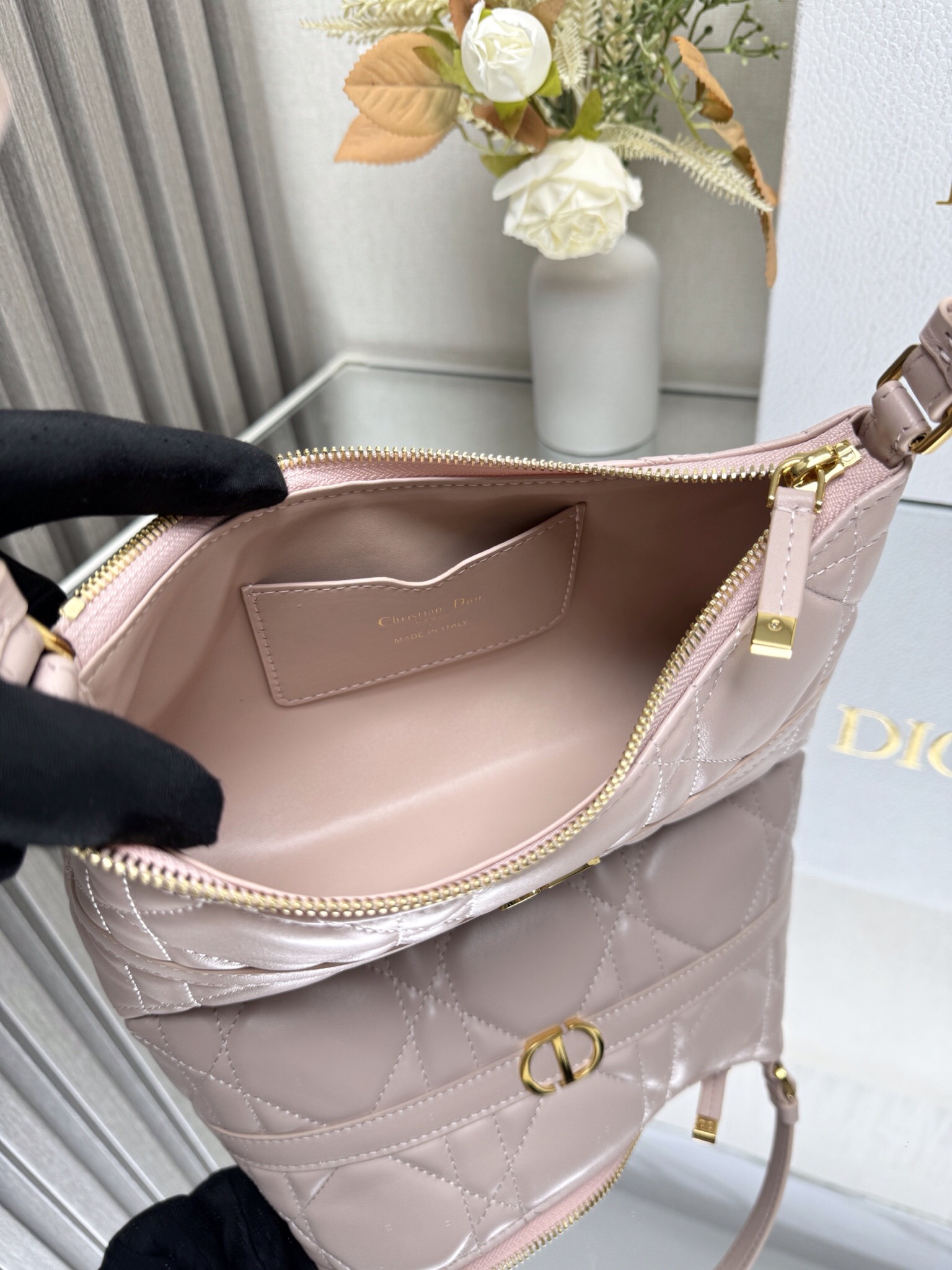 D*or miss caro mini hobo shoulder bag-23×13*6cm