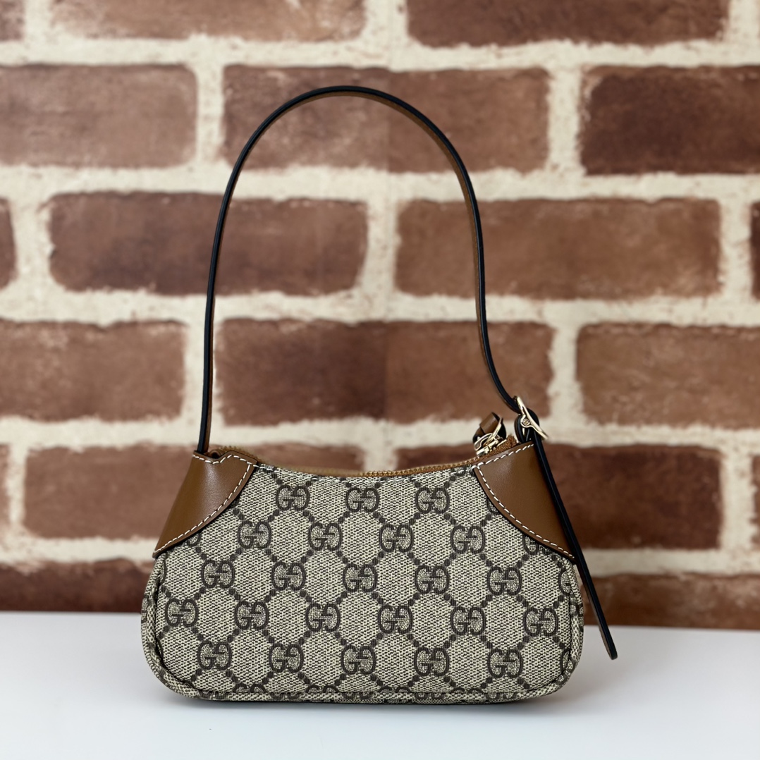 gvc*1 gg emblem S*per mini shoulder bag-23*13*2cm