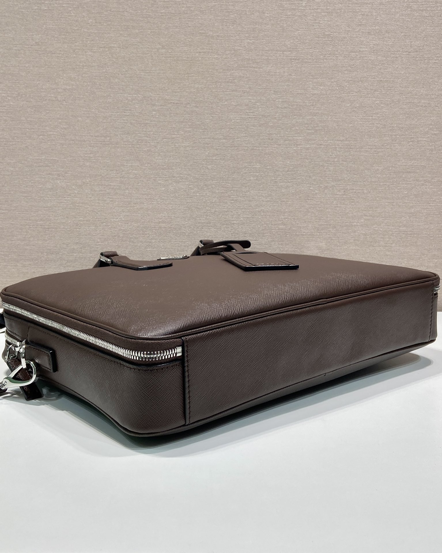Pra*a | saffiano leather work bag-2ve022-36*28*6.5cm