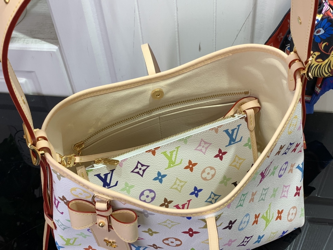 l0vis Vvtt0n carryall pm black monogram-24 x 12 x 29.5cm