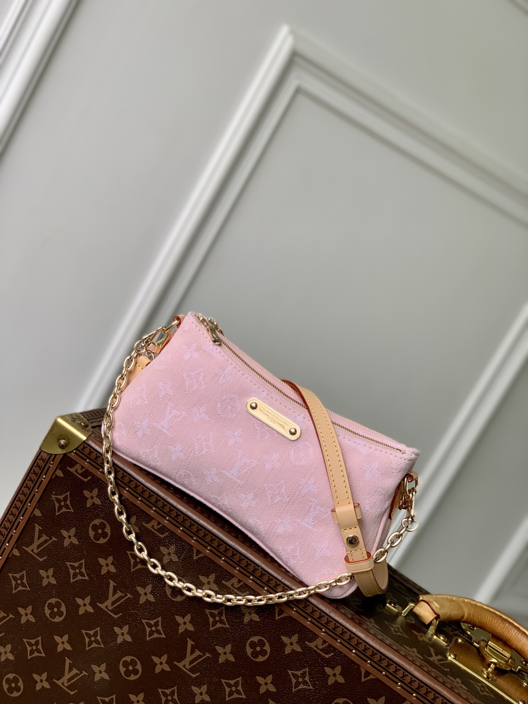 l0vis vvtt0n liv pochette monogram De*1m bag -m14159-13.5 x 6.5 x 24.5cm