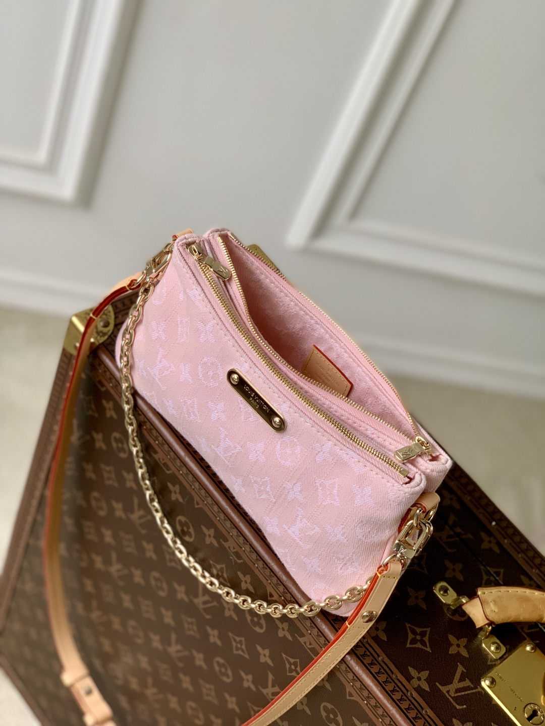 l0vis vvtt0n liv pochette monogram De*1m bag -m14159-13.5 x 6.5 x 24.5cm