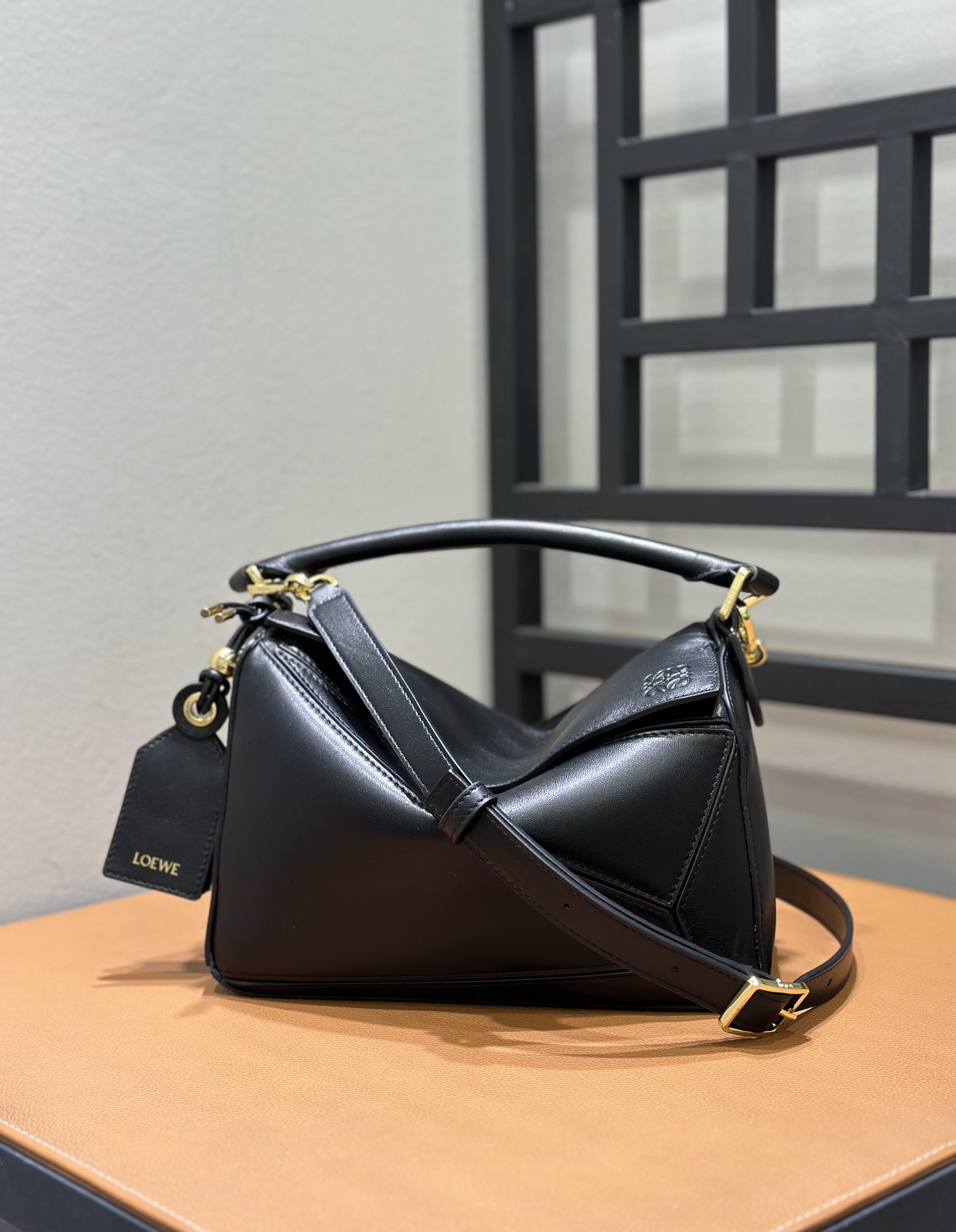 Lowee Puzzle Edge Bag-24*10.5*16.5CM