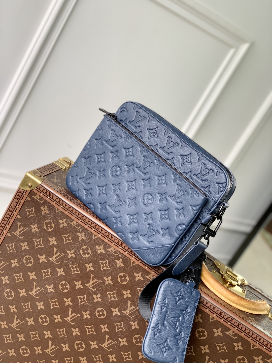l0vis Vvtt0n trio messenger bag-m14785-25×18.5×7cm