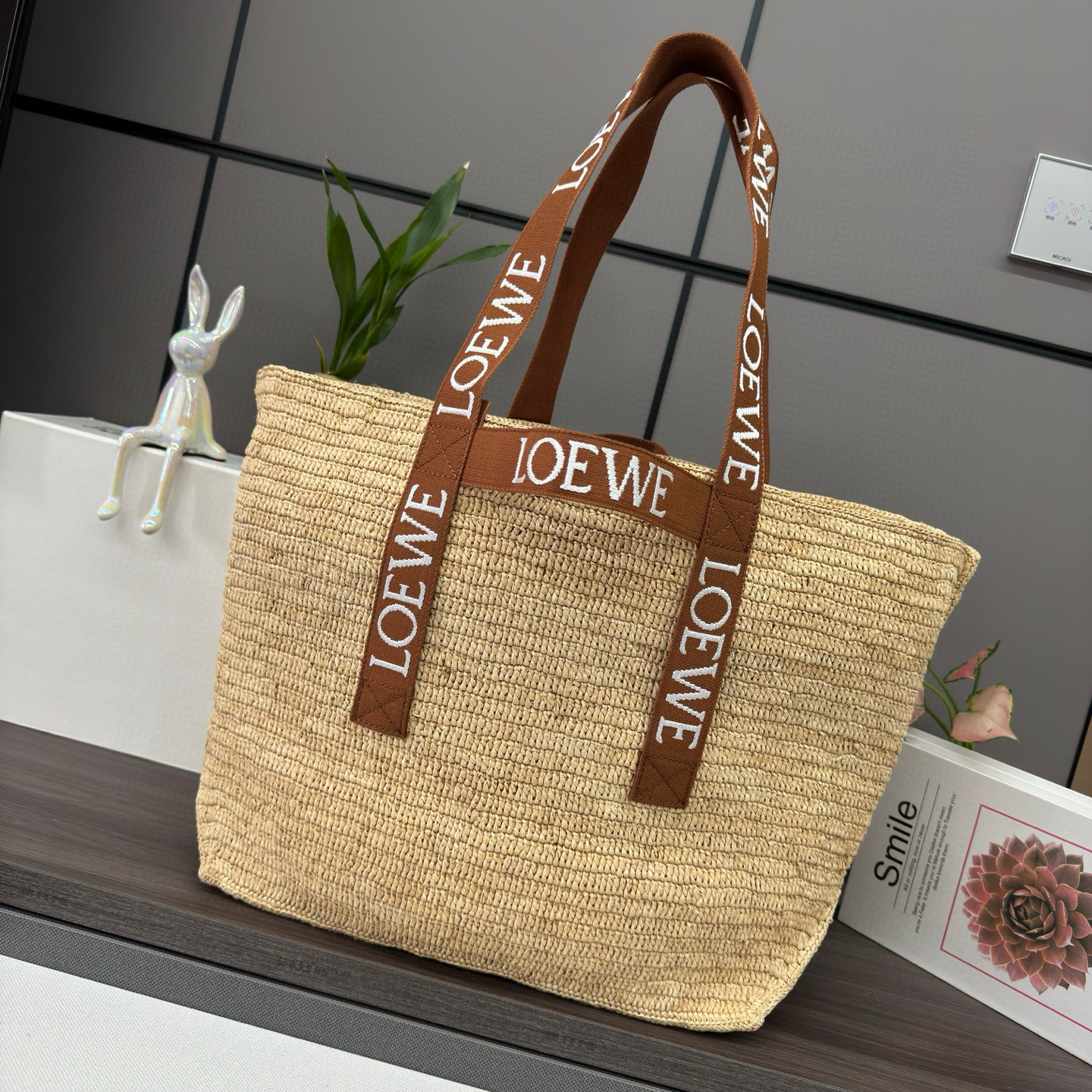 Puzzle Fold Shopper Bag -50*19*32CM