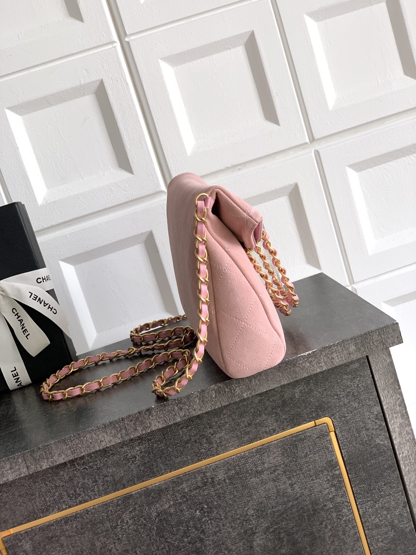 Ch@nel Vinatage Flap Bag-24.5 X 17×6.5CM