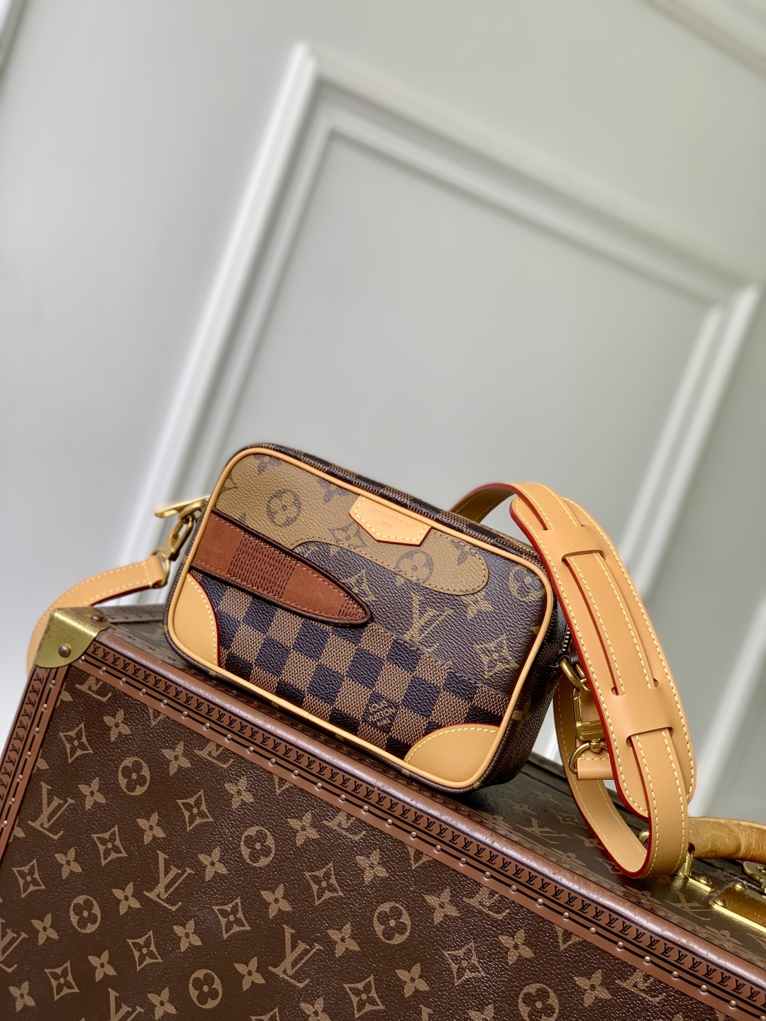 l0vis Vvtt0n trocadéro bag-m26020-13 x 6.5 x 20cm