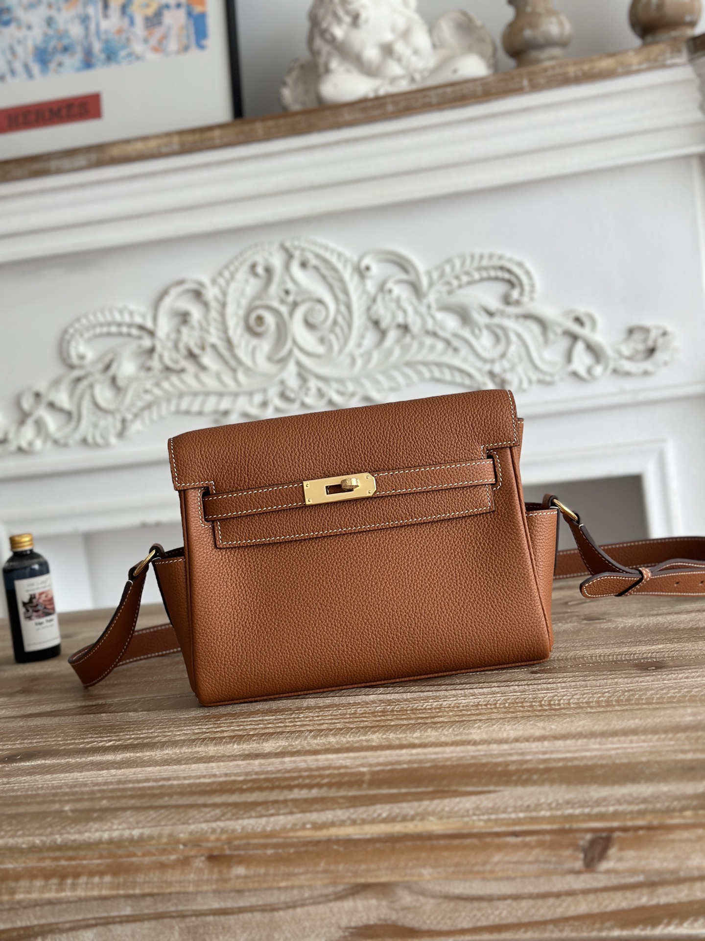 H**me5 kelly messenger bag-togo-25cm