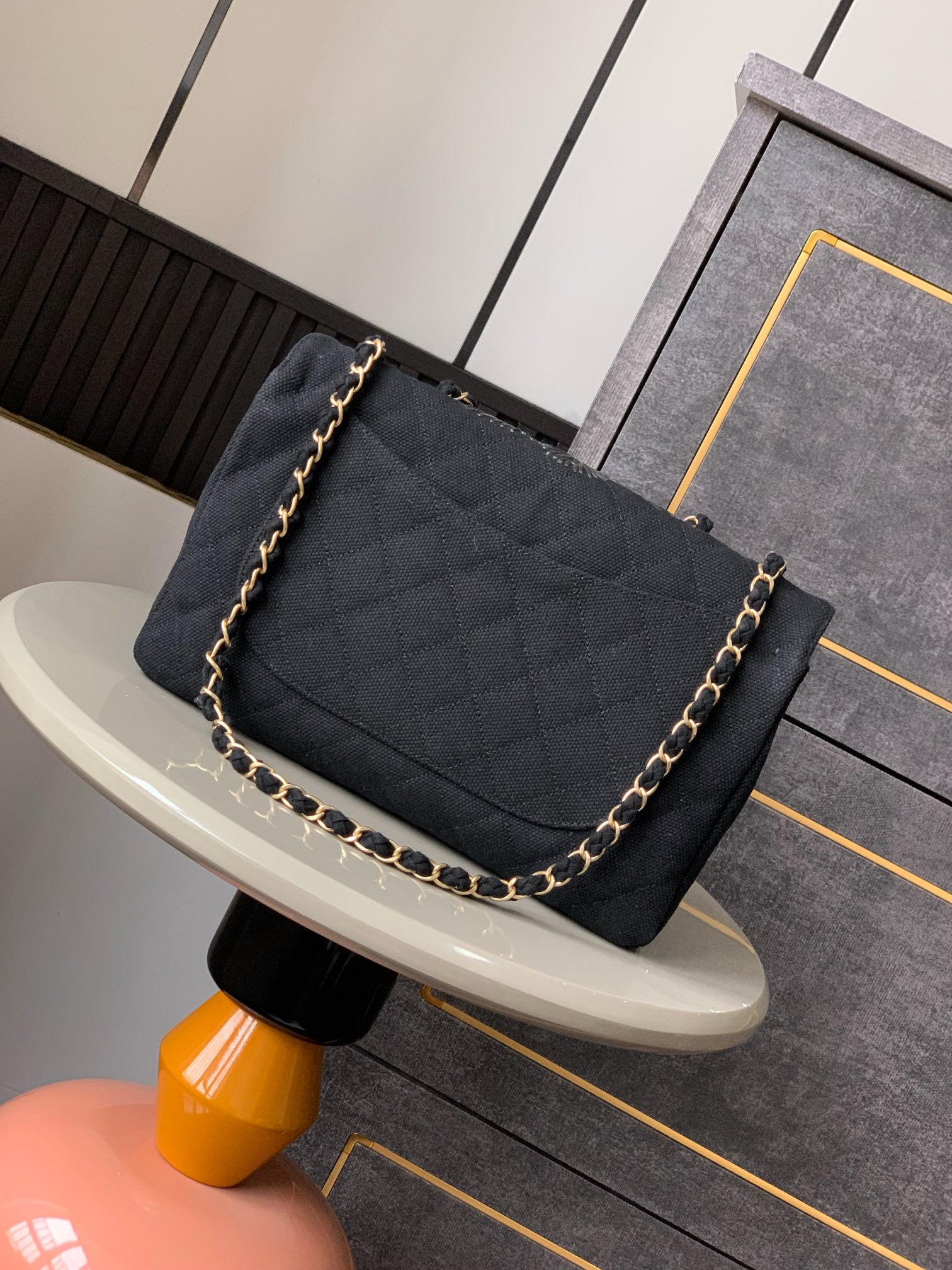 Ch@nel Vintage Flap Bag-26cm