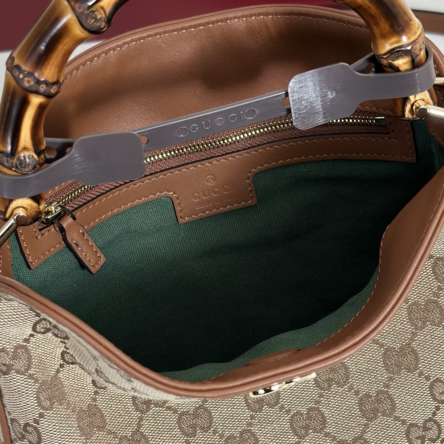 Gv*c*i Diana GG Canvas Tote Bag-25*15*5CM