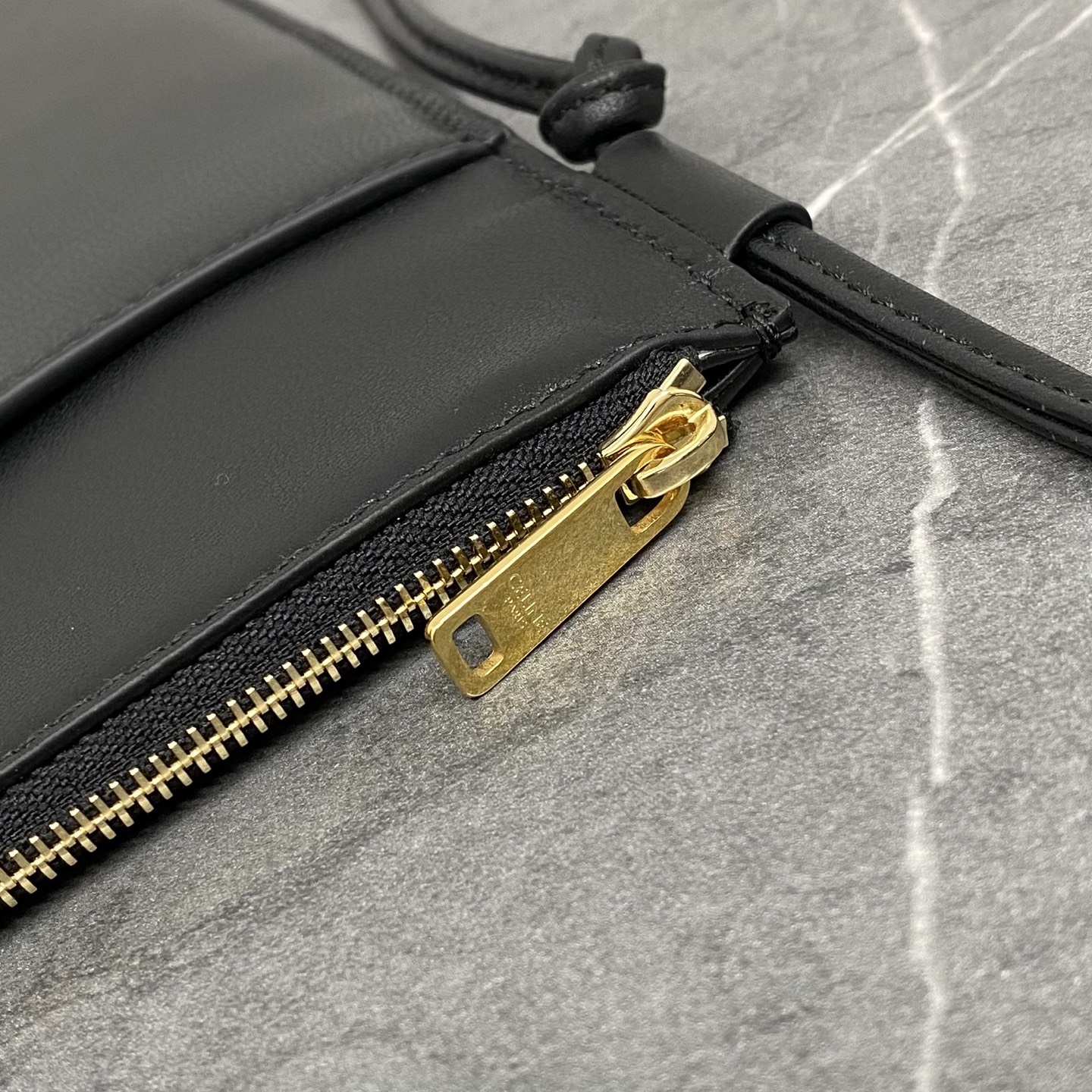 Celin* Sharp Pouch In Smooth Lambskin Handbags-24x19.5x1CM