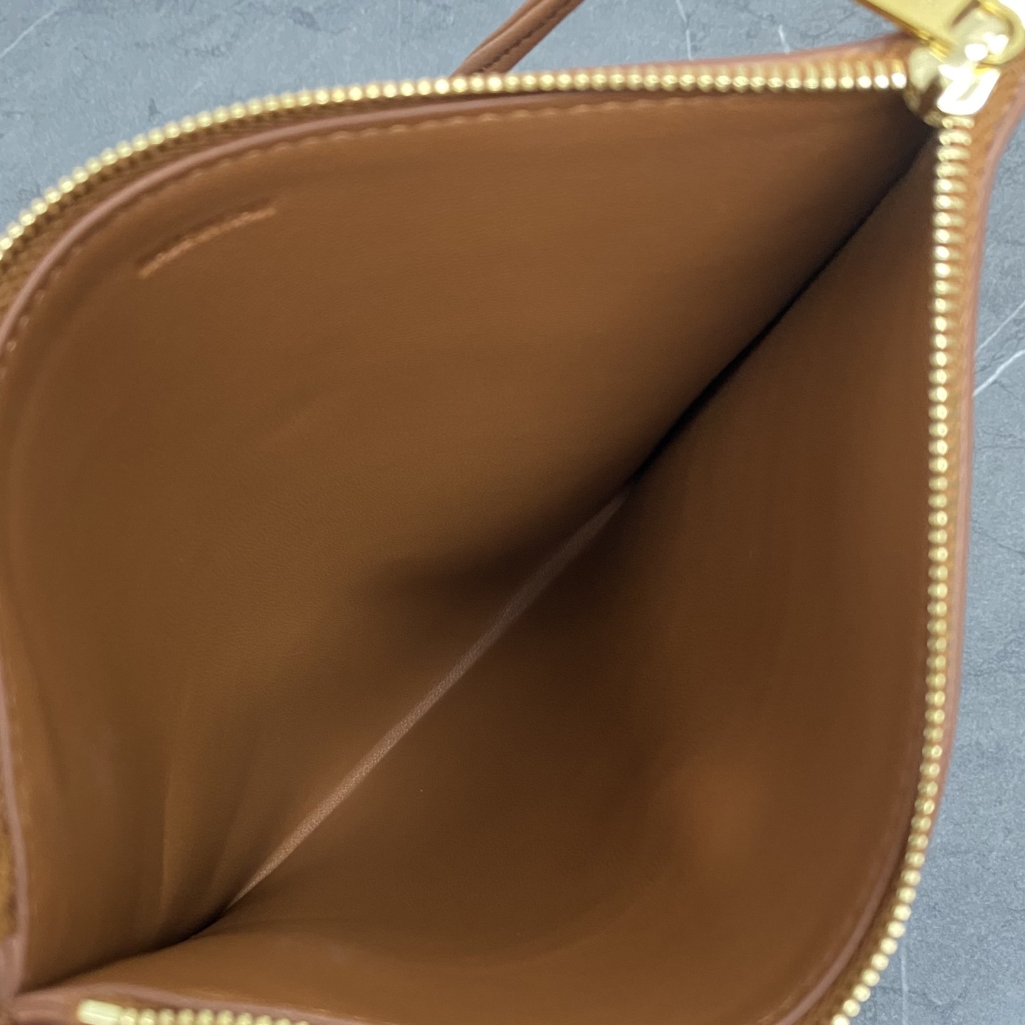 Celin* Sharp Pouch In Smooth Lambskin Handbags-24x19.5x1CM