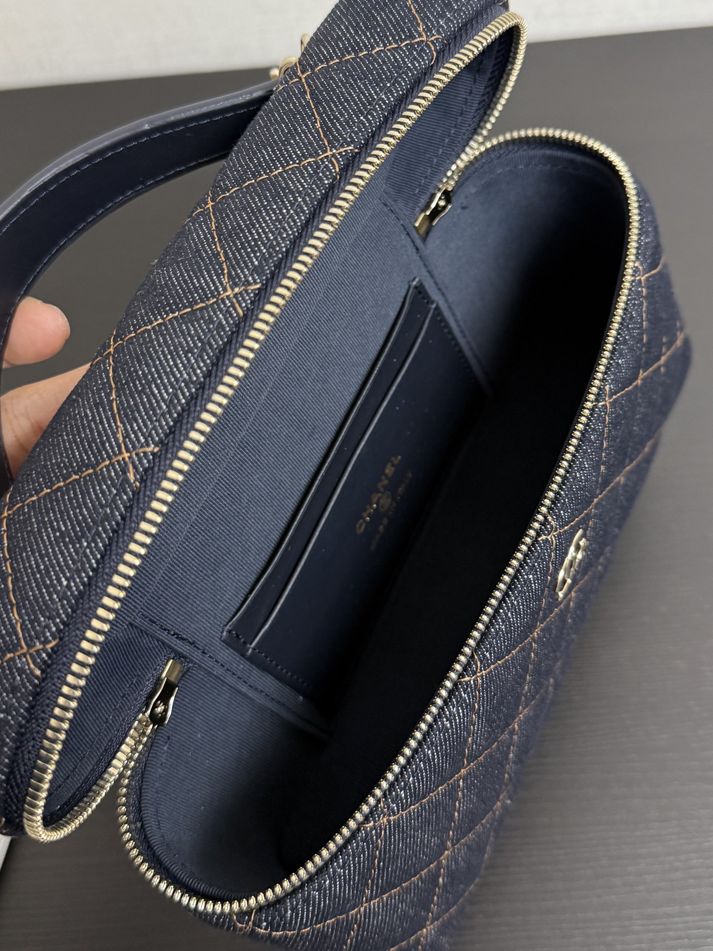 Ch@nel Cosmetic Bag-19.5×17×5CM